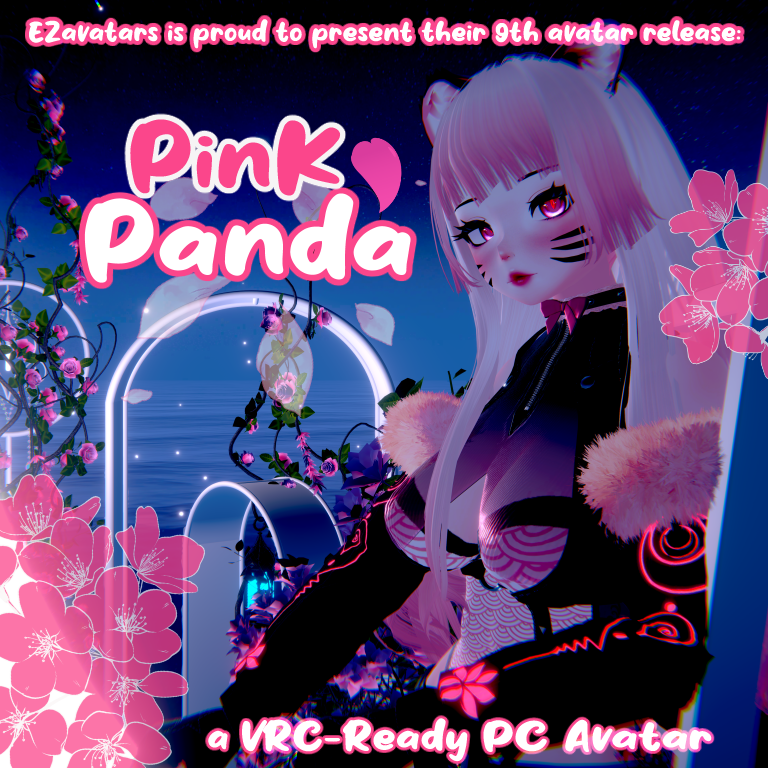 Pink Panda - PC Avatar - Personal License Only