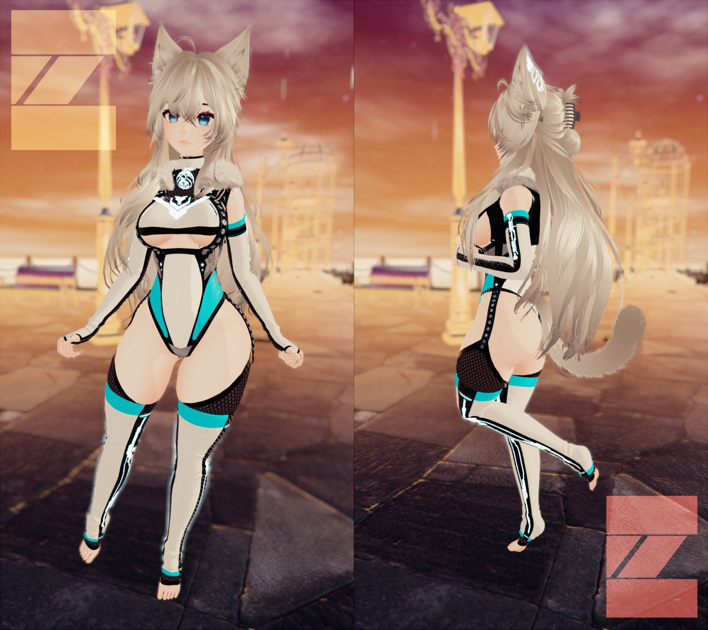 Cozy Cat - PC Avatar - Face Tracking - Good Perf Version - Personal License Only