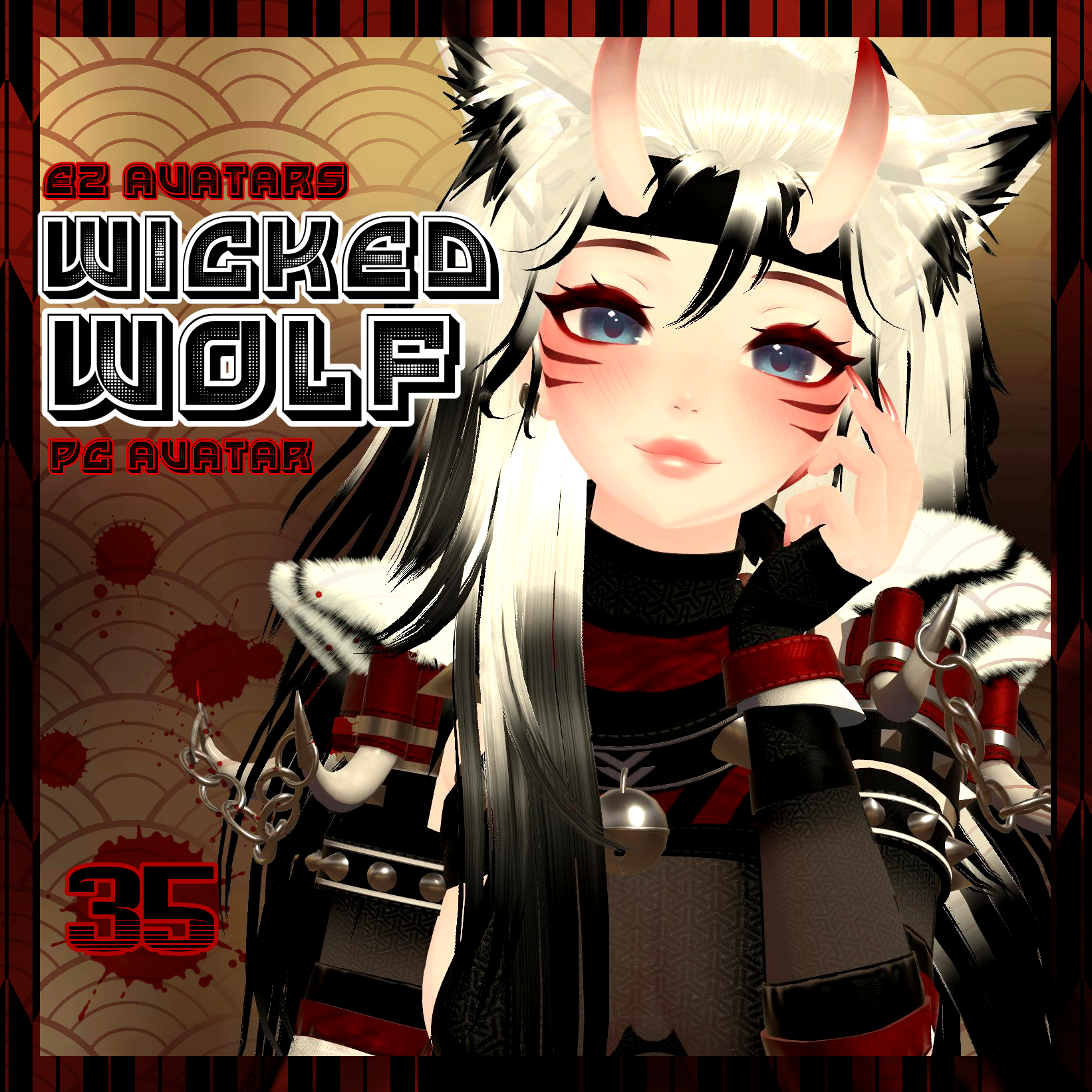 Wicked Wolf - PC Avatar - Personal License Only