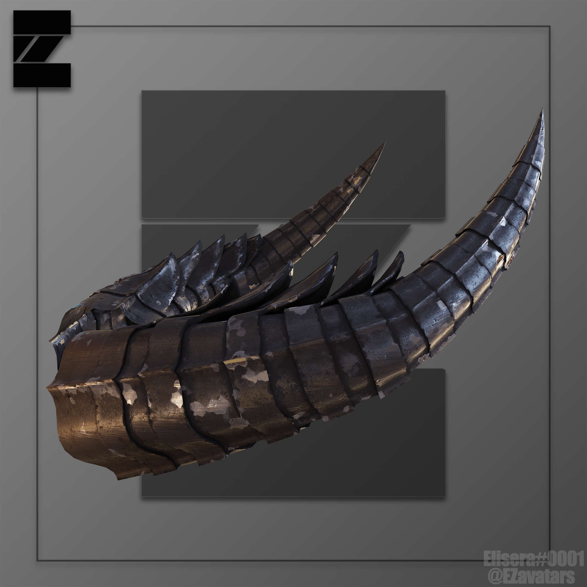 Dragoness Horns - Commercial License