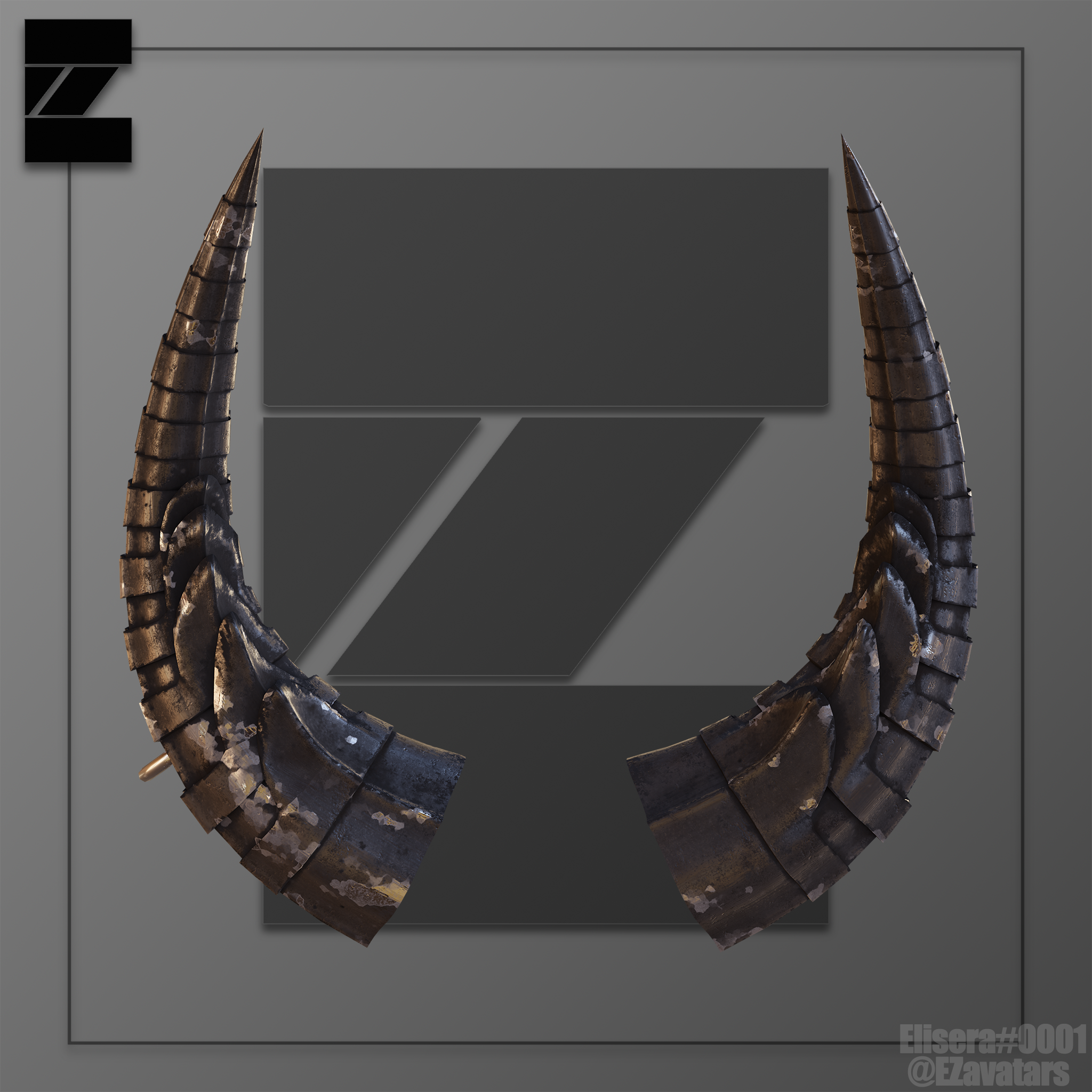 Dragoness Horns - Commercial License