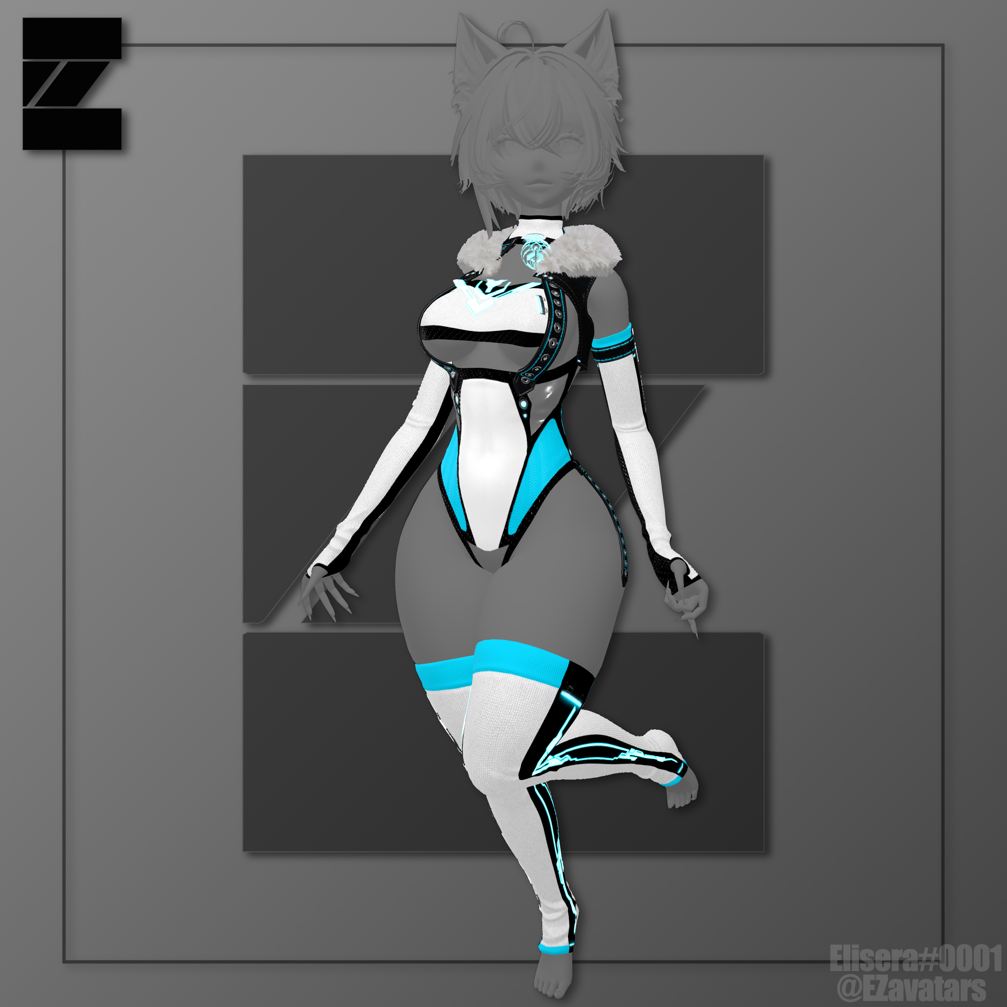 Cozy Cat Outfit - Commercial License