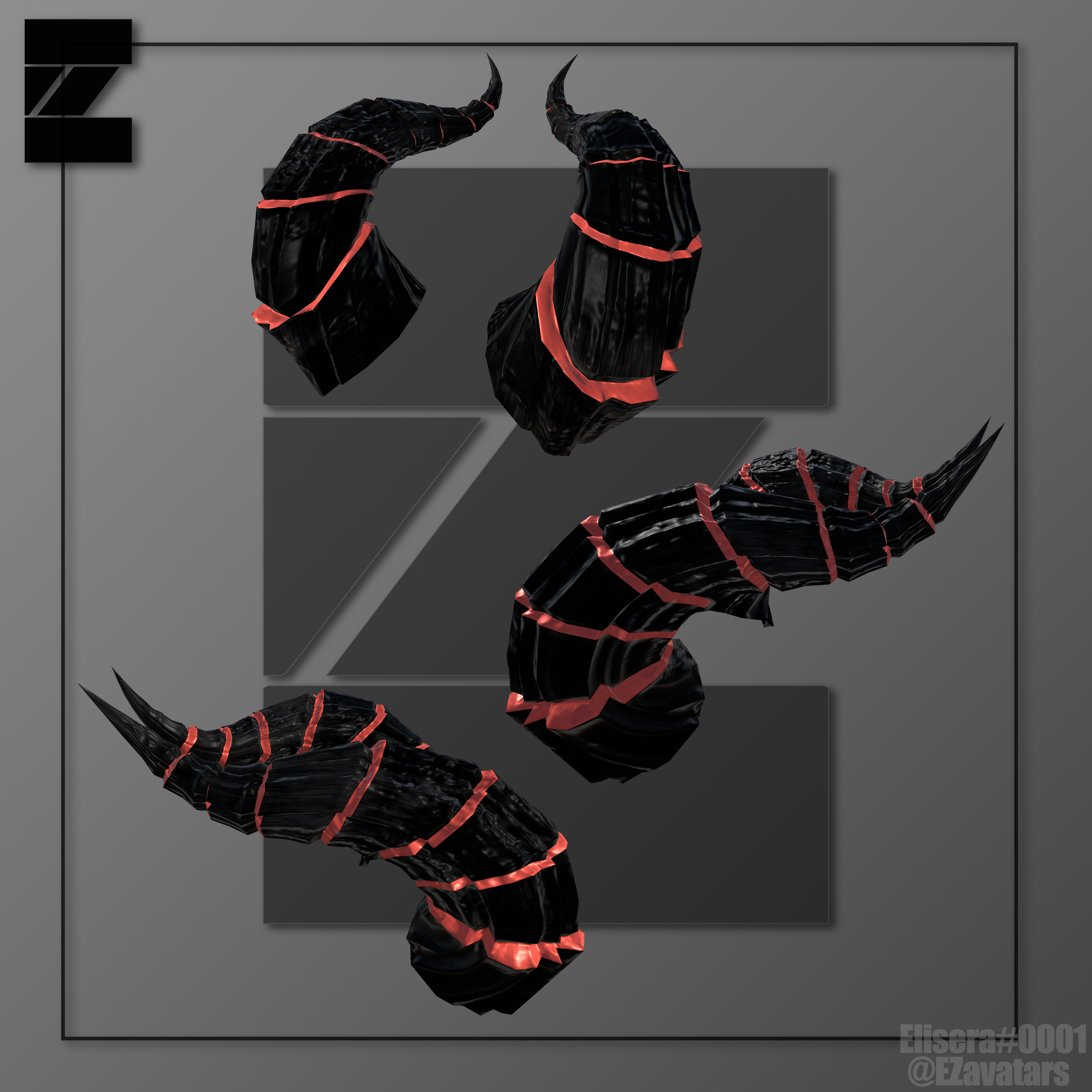 DigiDragon Wings Horns and Tail Bundle