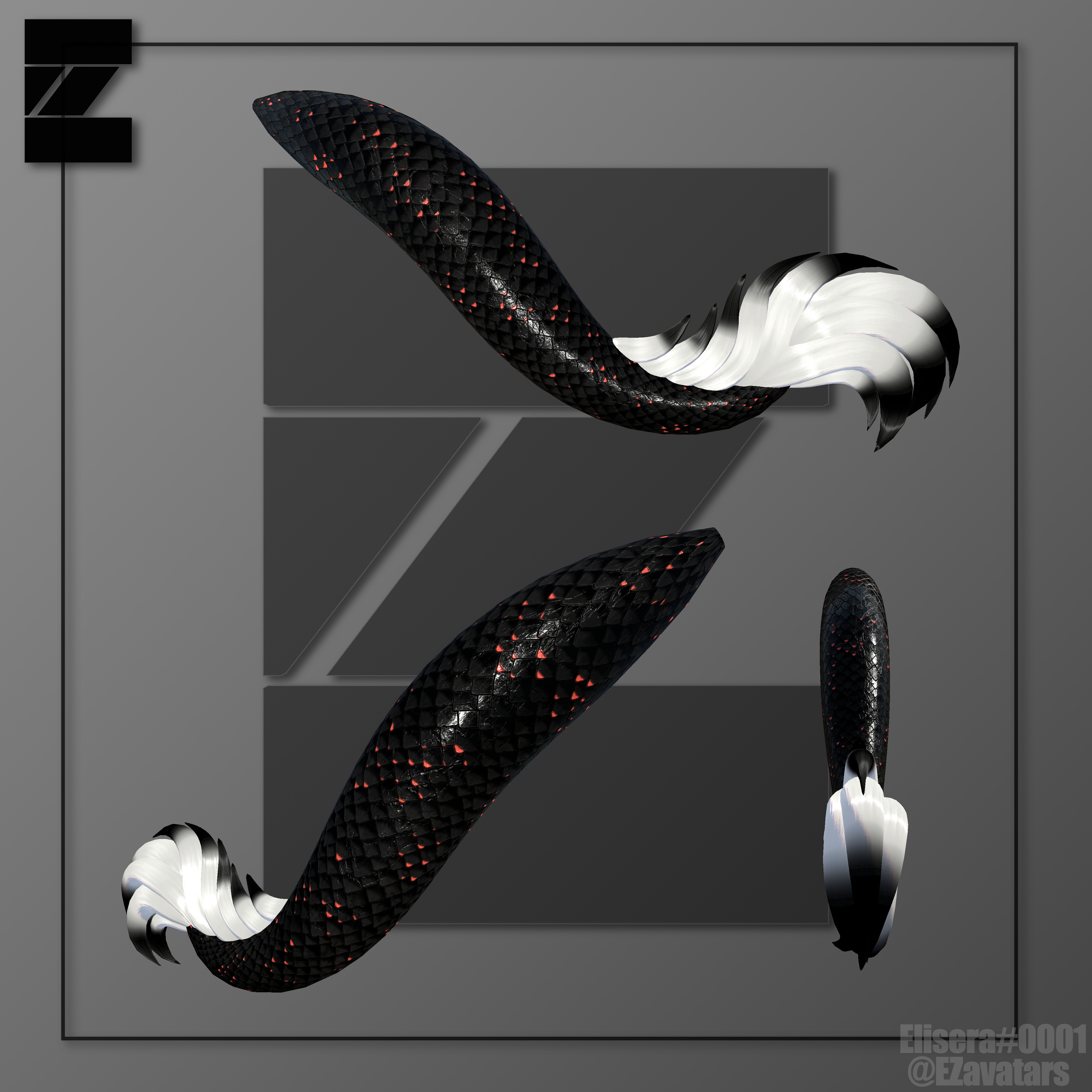 DigiDragon Wings Horns and Tail Bundle