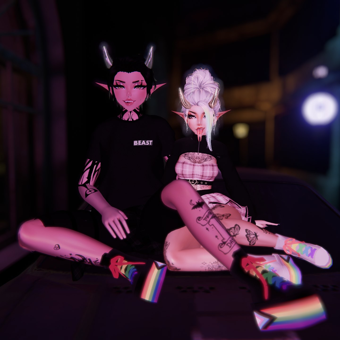 June - Green Optimized Demon - (female/non-binary)