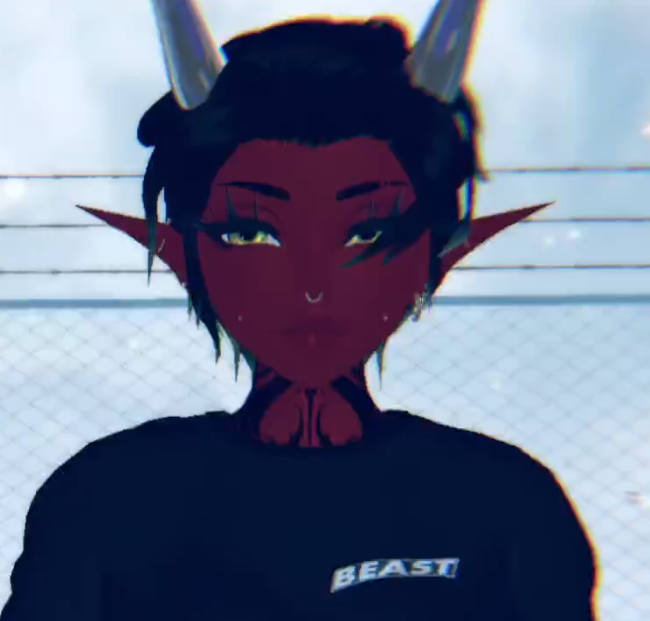 June - Green Optimized Demon - (female/non-binary)