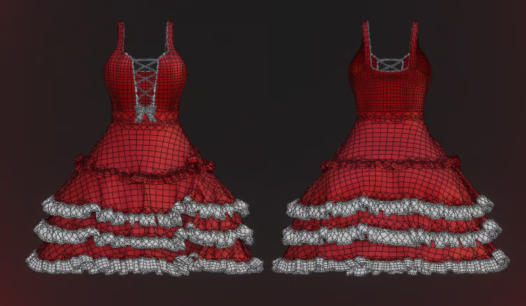 •Spring Baby Dress•