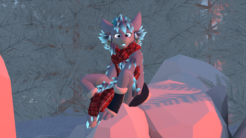 The Winterbold - Fluffy / Furred Kobold Avatar Base for VRChat by ItsGuusy