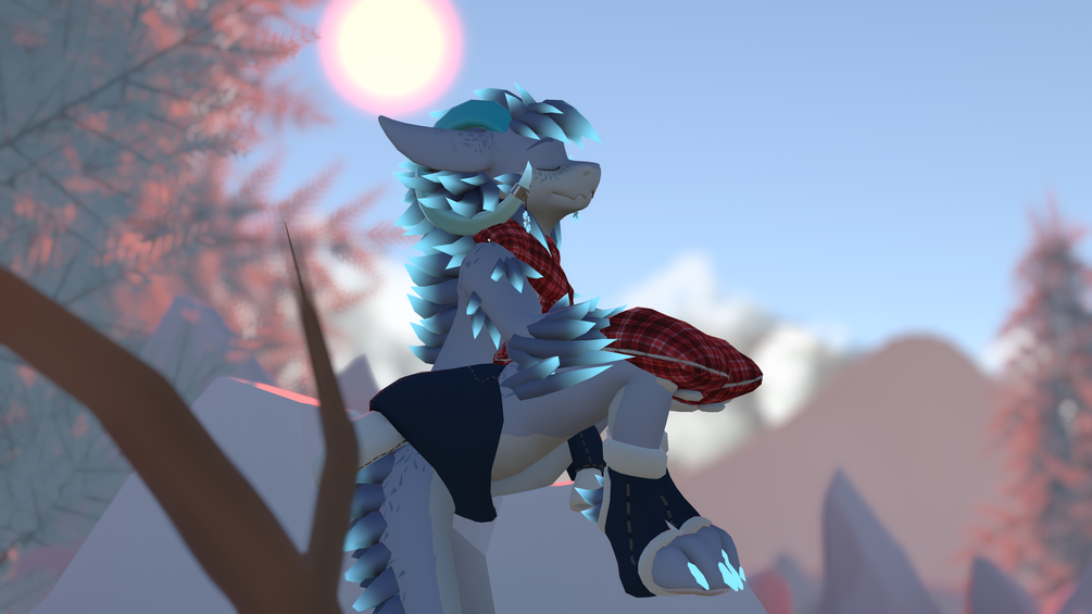 The Winterbold - Fluffy / Furred Kobold Avatar Base for VRChat by ItsGuusy