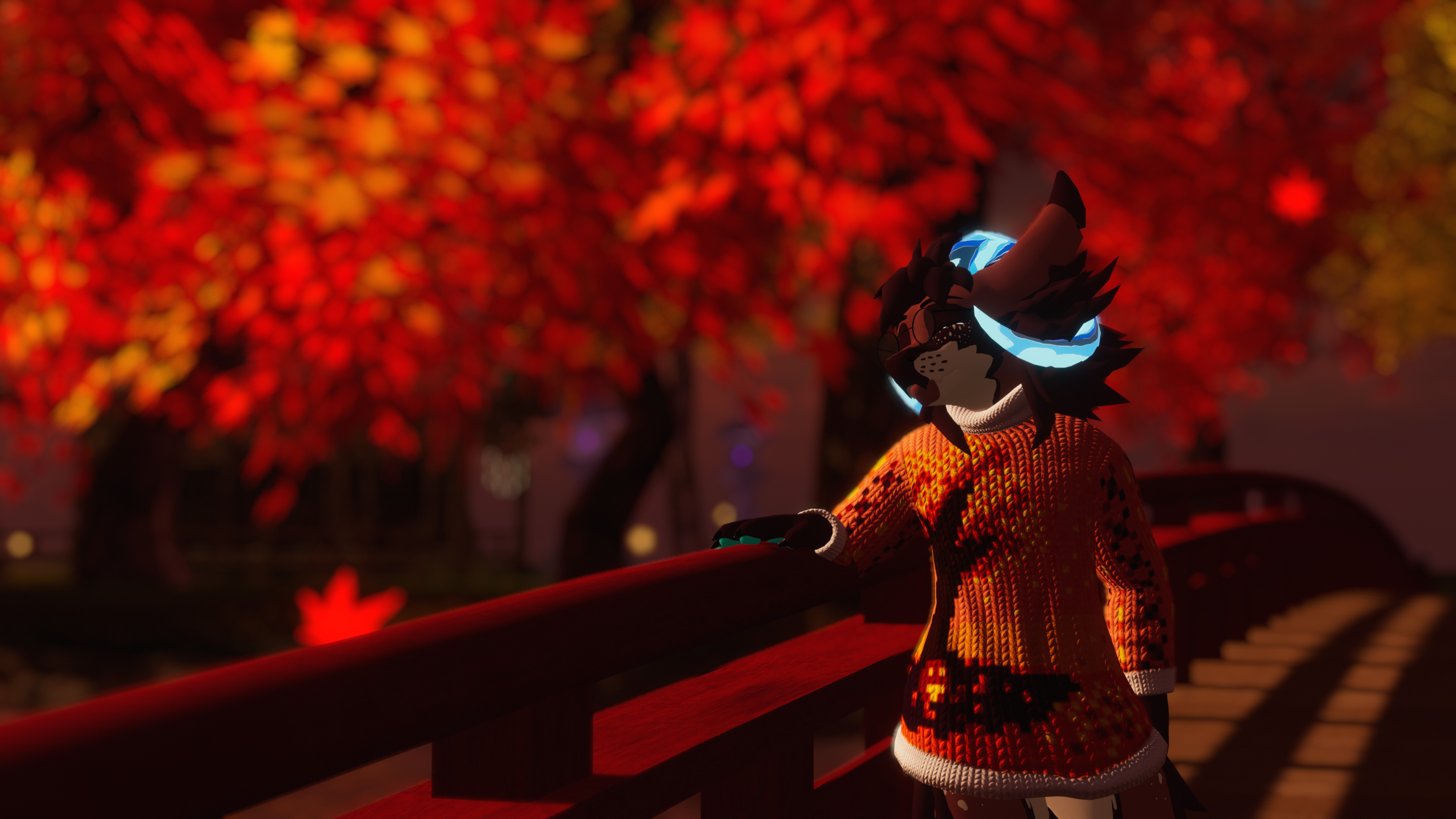 Knitted Sweater for Winterbold - Customizable VRChat Clothes - ItsGuusy