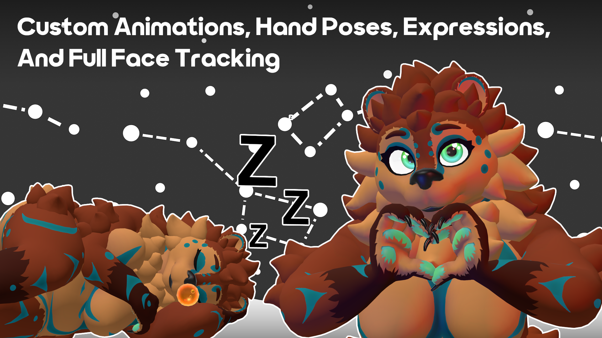 The Callisto Bear - Fluffy/Furry Bear Avatar Base for VRChat by ItsGuusy