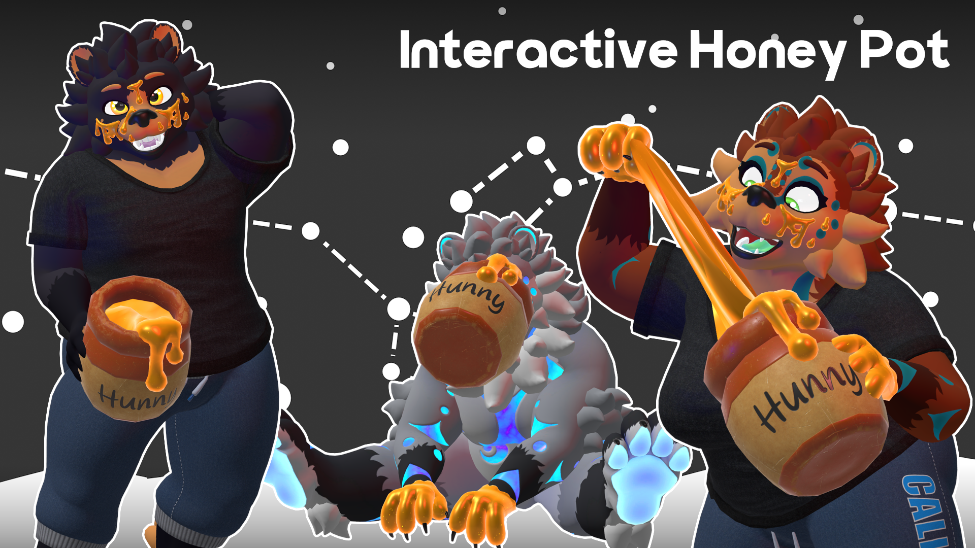 The Callisto Bear - Fluffy/Furry Bear Avatar Base for VRChat by ItsGuusy