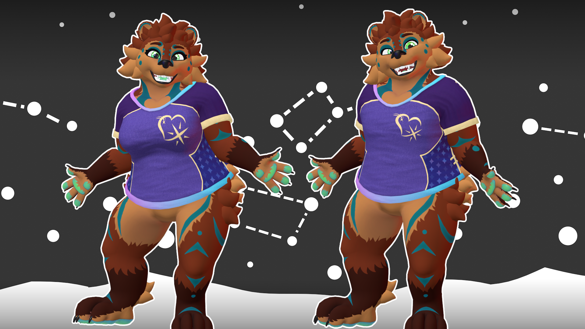 Furality Somna Pajamas Retexture for Callisto Bear - Cozy AudioLink Pajamas Base Clothing Retexture - ItsGuusy