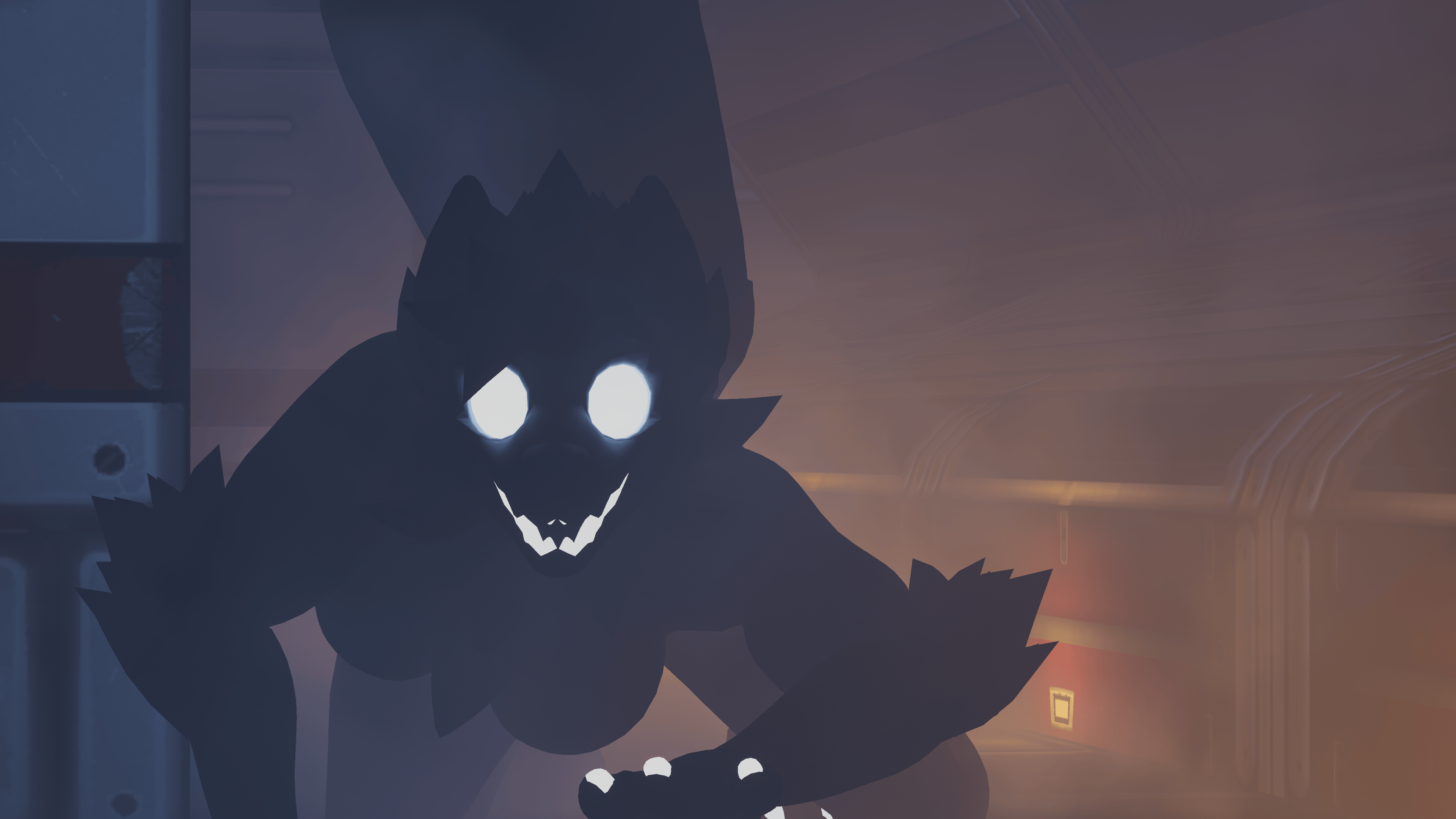 The Mawlamute - Fluffy/Furry TailMaw Canine Avatar Base for VRChat - ItsGuusy