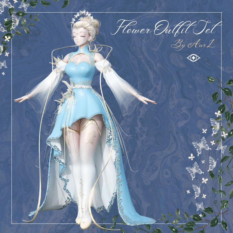 Flower Outfit Set