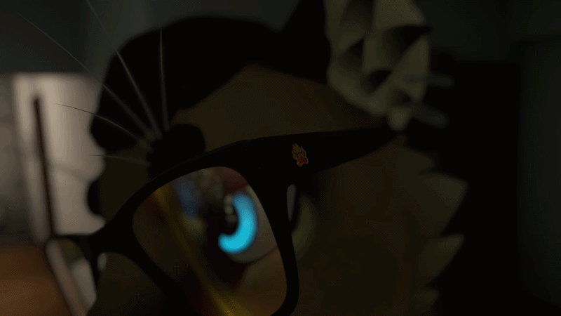 Framed Glasses for Winterpaw Feline