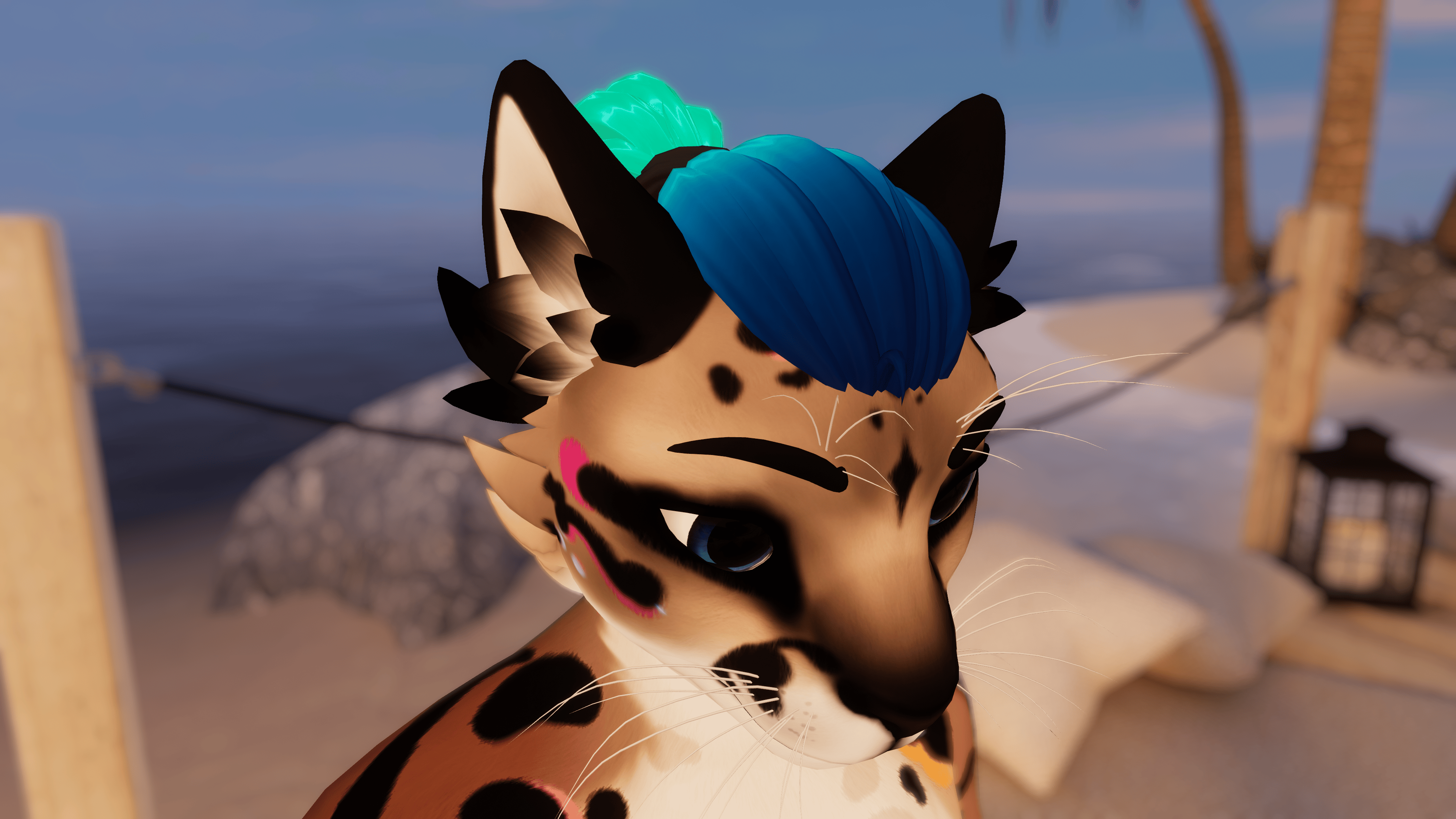 Ponytail for Winterpaw Feline