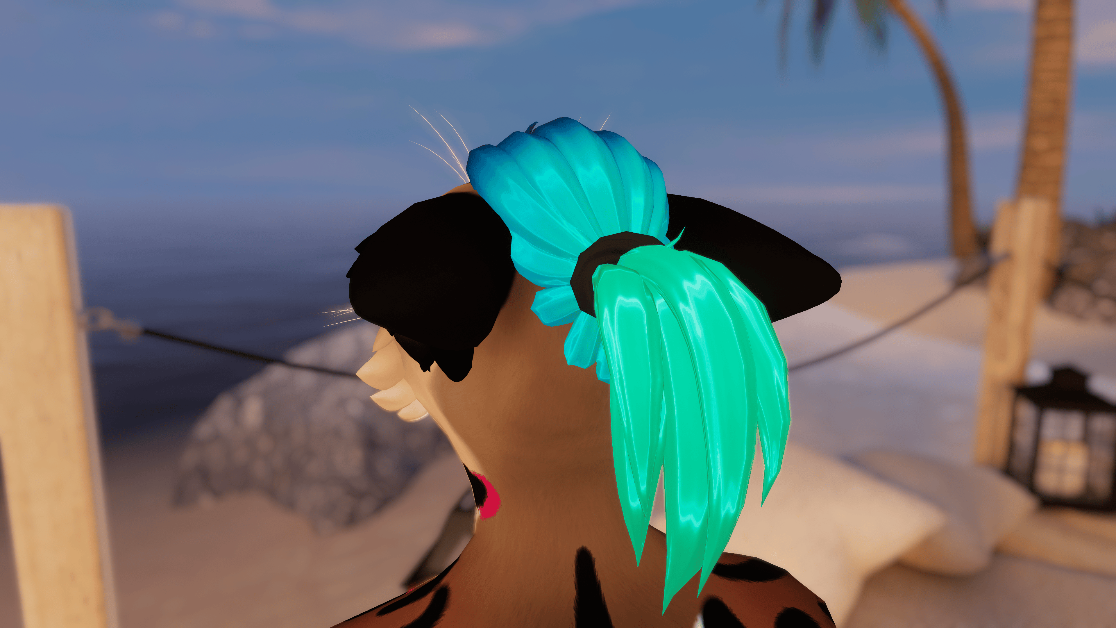 Ponytail for Winterpaw Feline