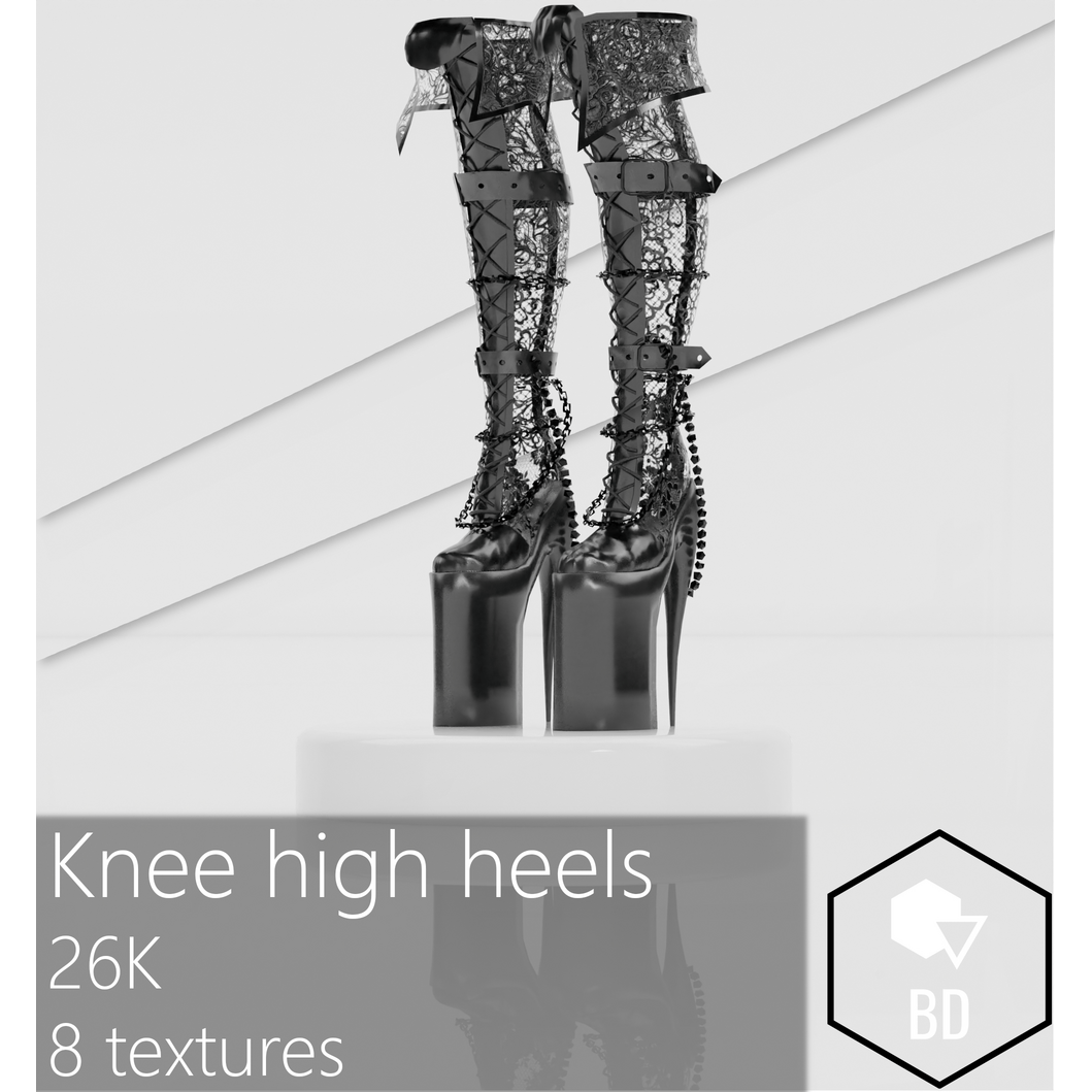 Knee-High heels