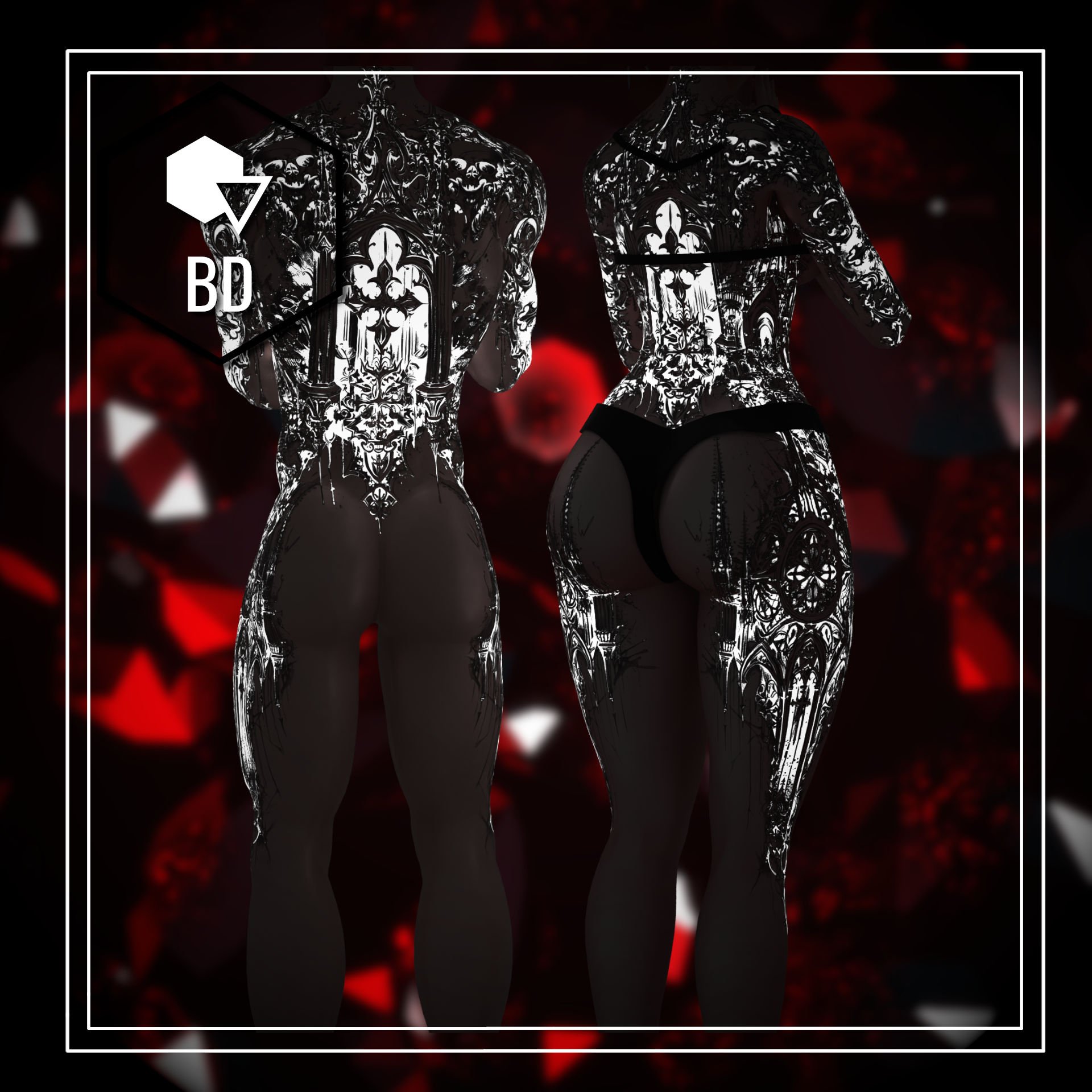 "Abbsess and the Abbot" ( Egirl and Exo Base texture )