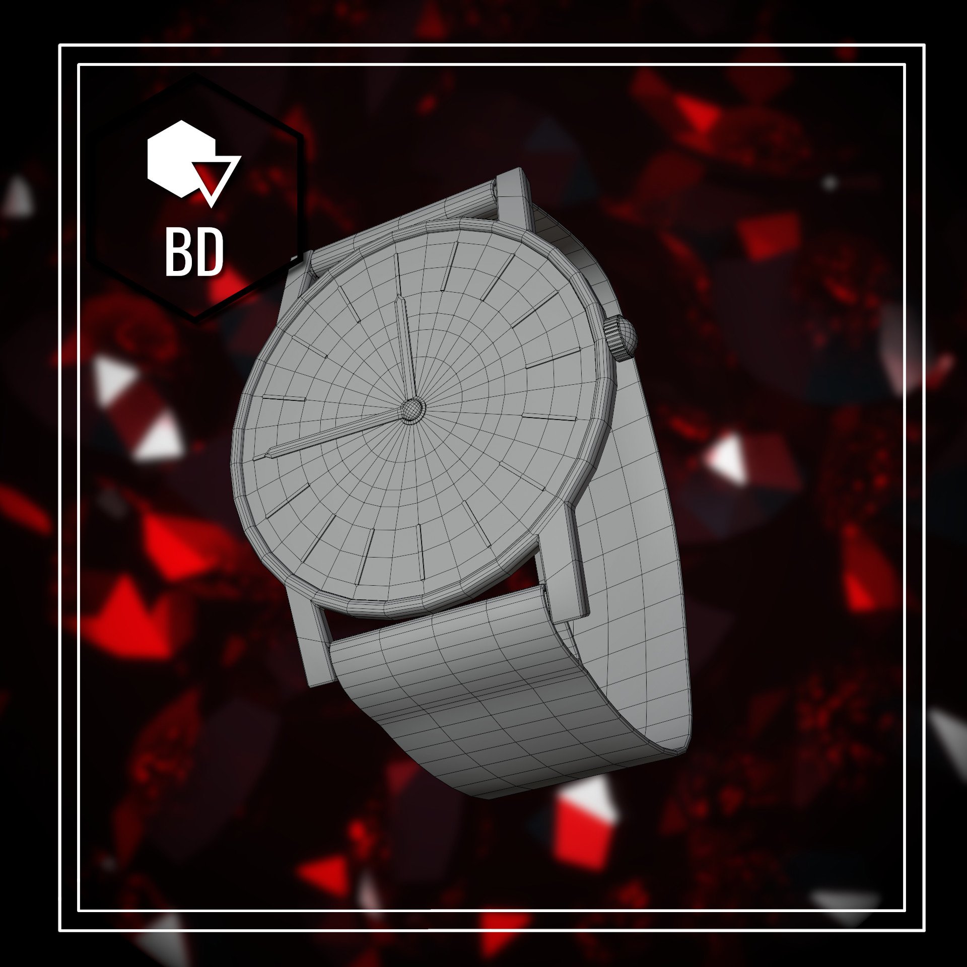 Leather watch