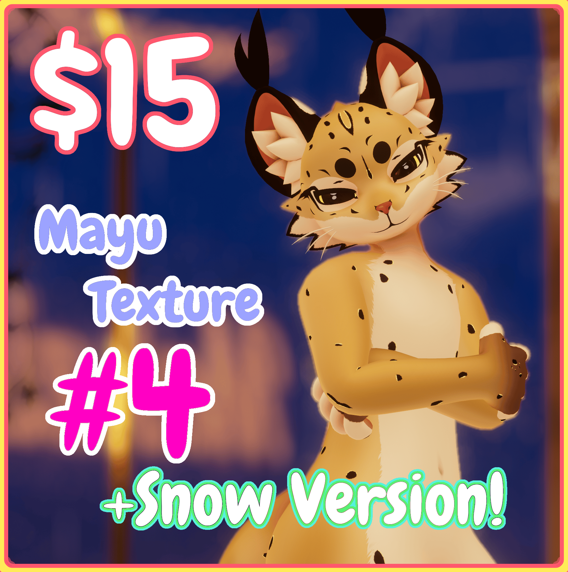 Mayu Texture - Lynx & Snow Lynx | Separate & Bundle