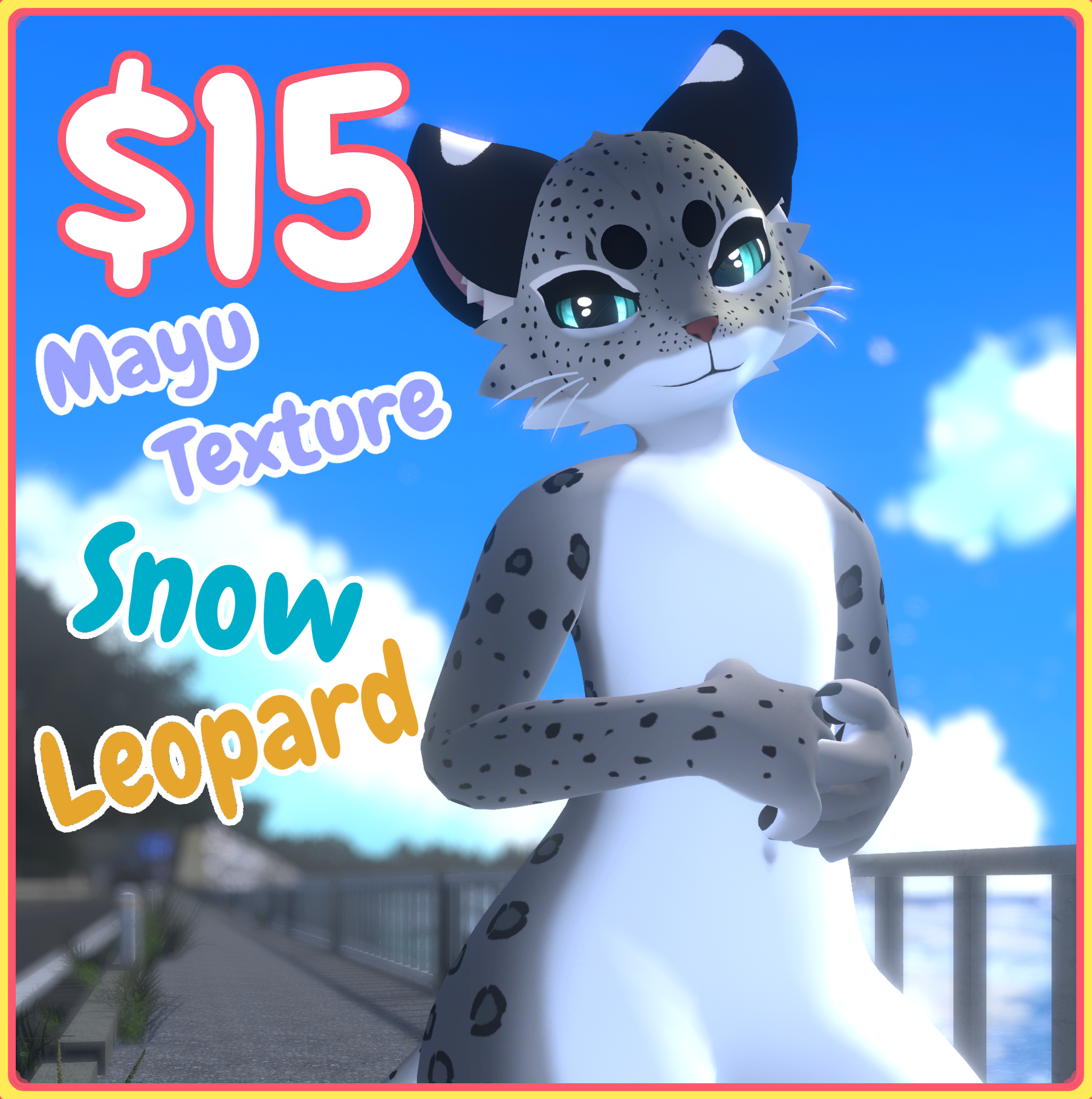 Mayu Texture - Snow Leopard