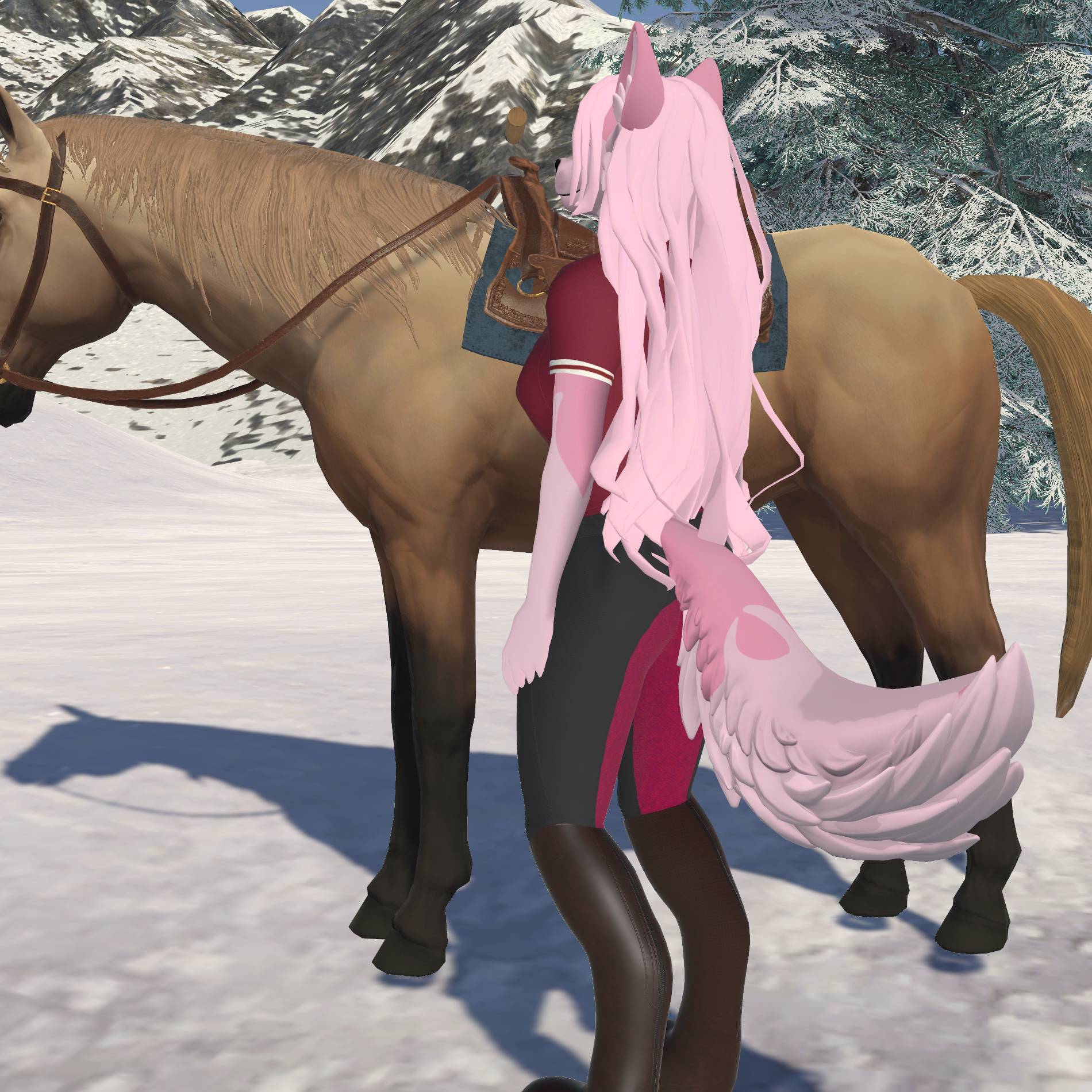 Riding Polo - Winterpaw FemCanine