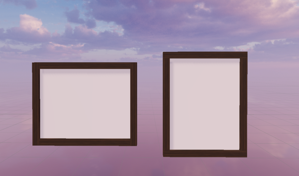 VRC Picture/Photo Frames (Free)