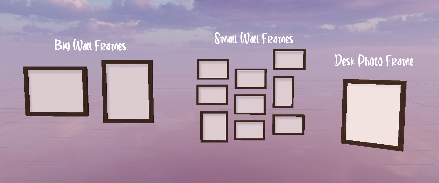 VRC Picture/Photo Frames (Free)