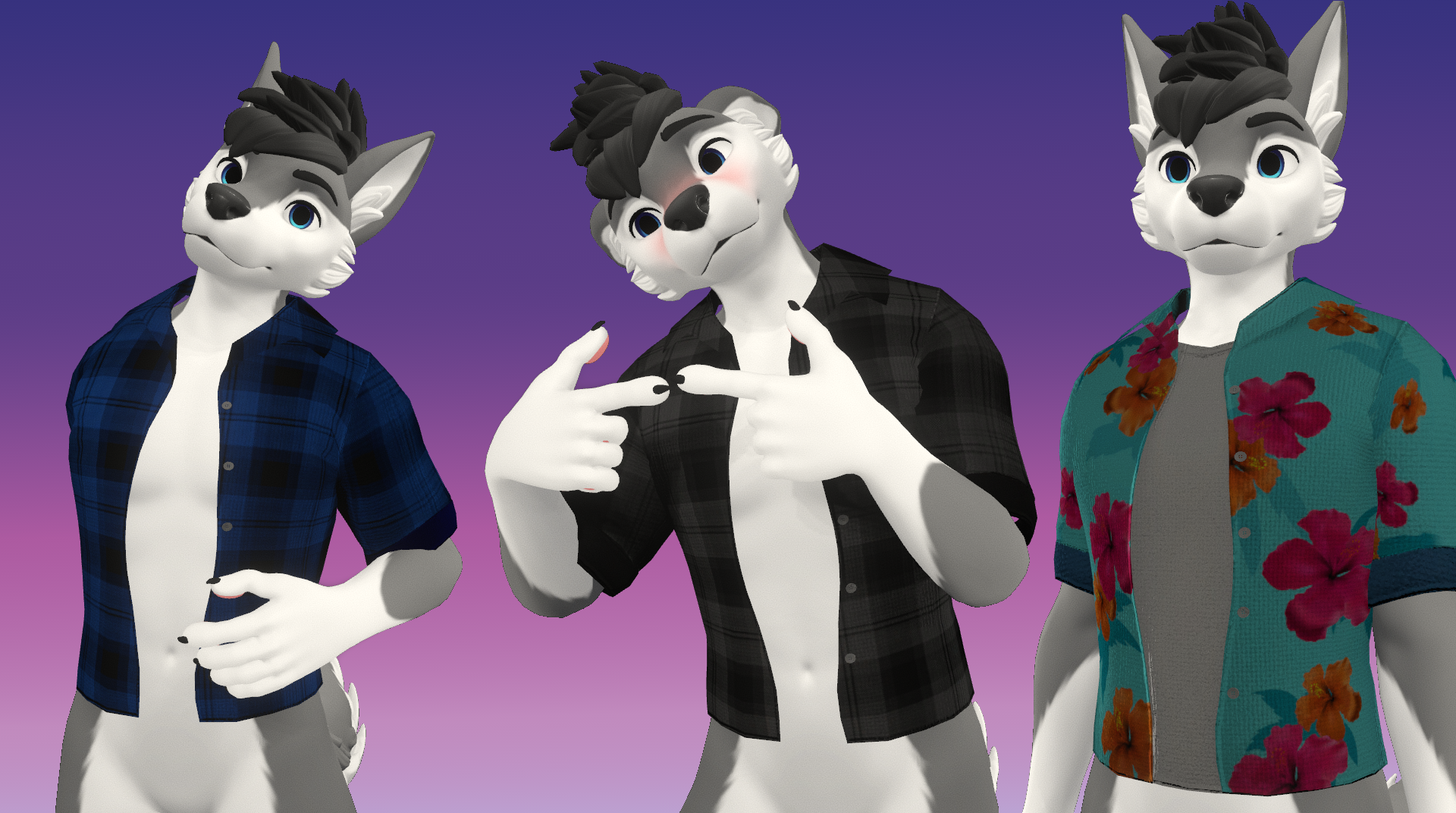 Flannel -Winterpaw Masccanine