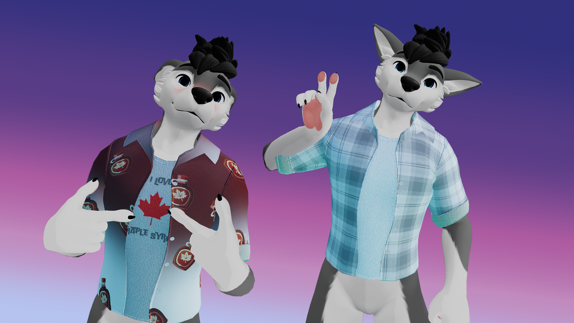Flannel -Winterpaw Masccanine