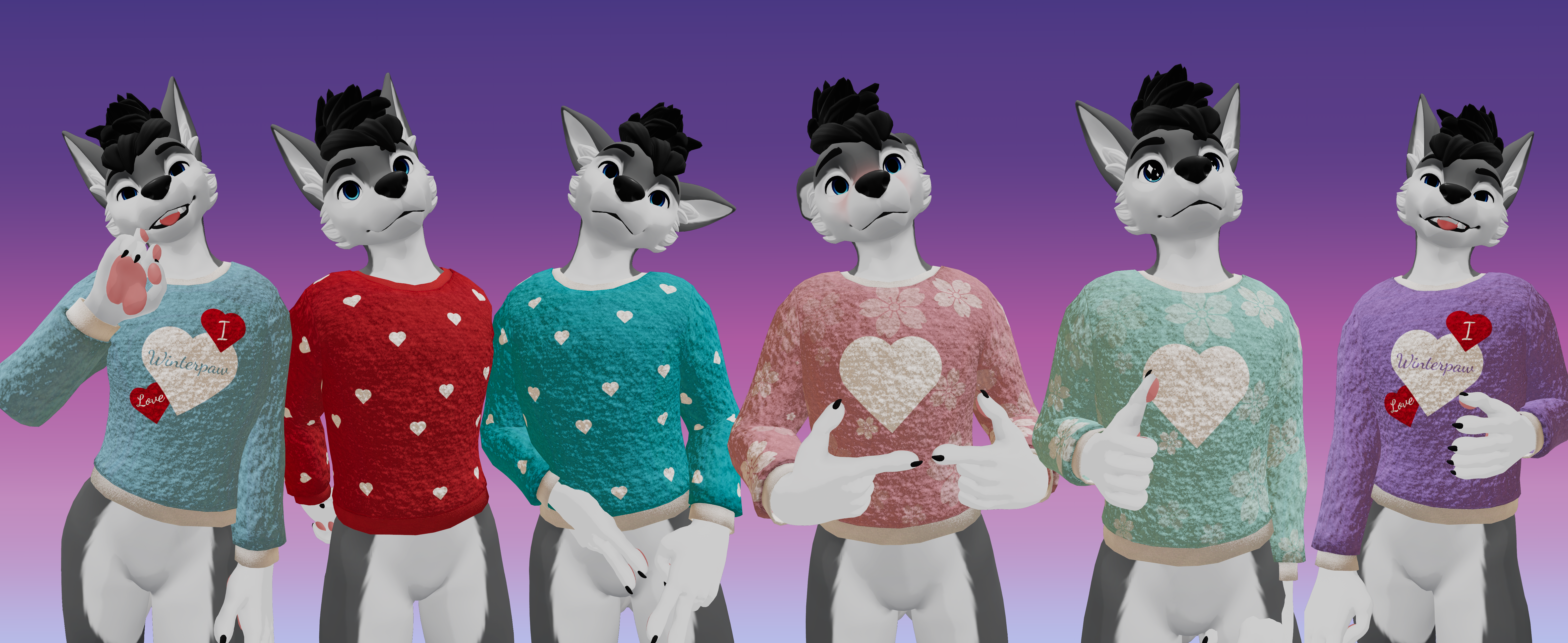 Valentines Jumper - Winterpaw Avatars