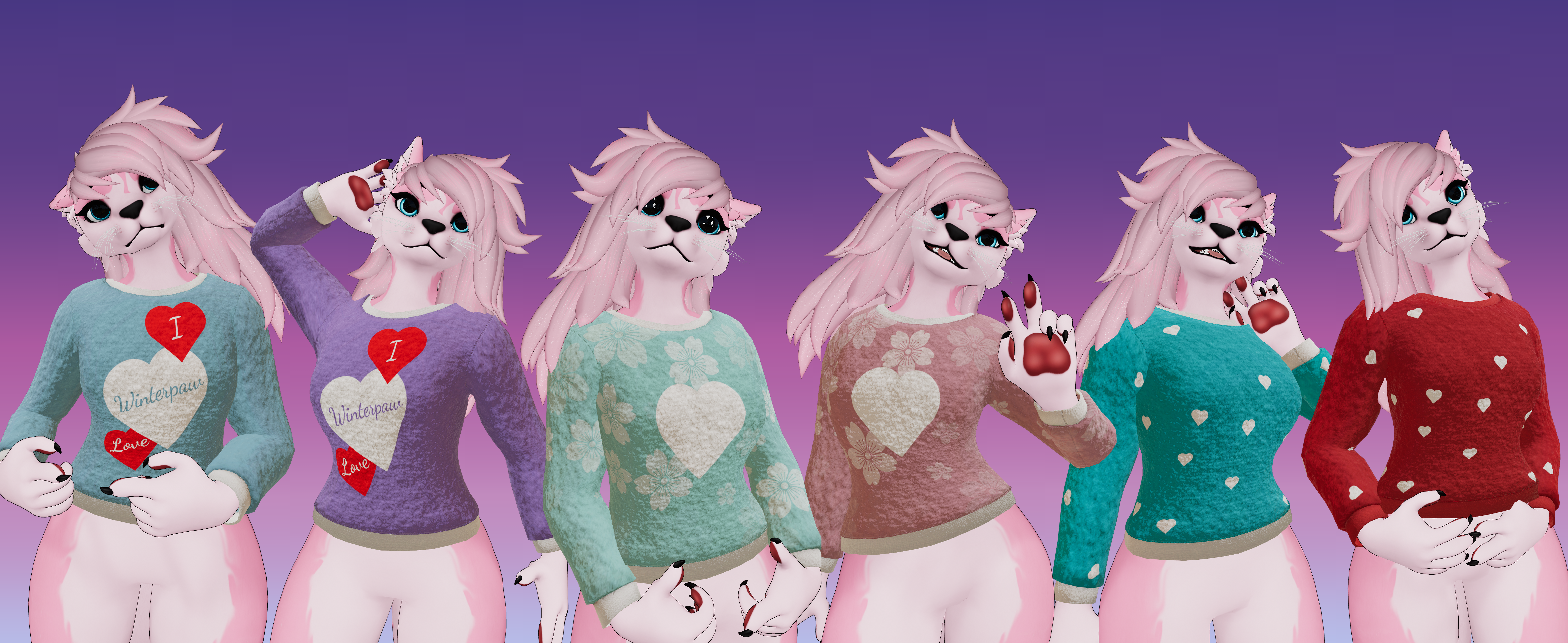 Valentines Jumper - Winterpaw Avatars