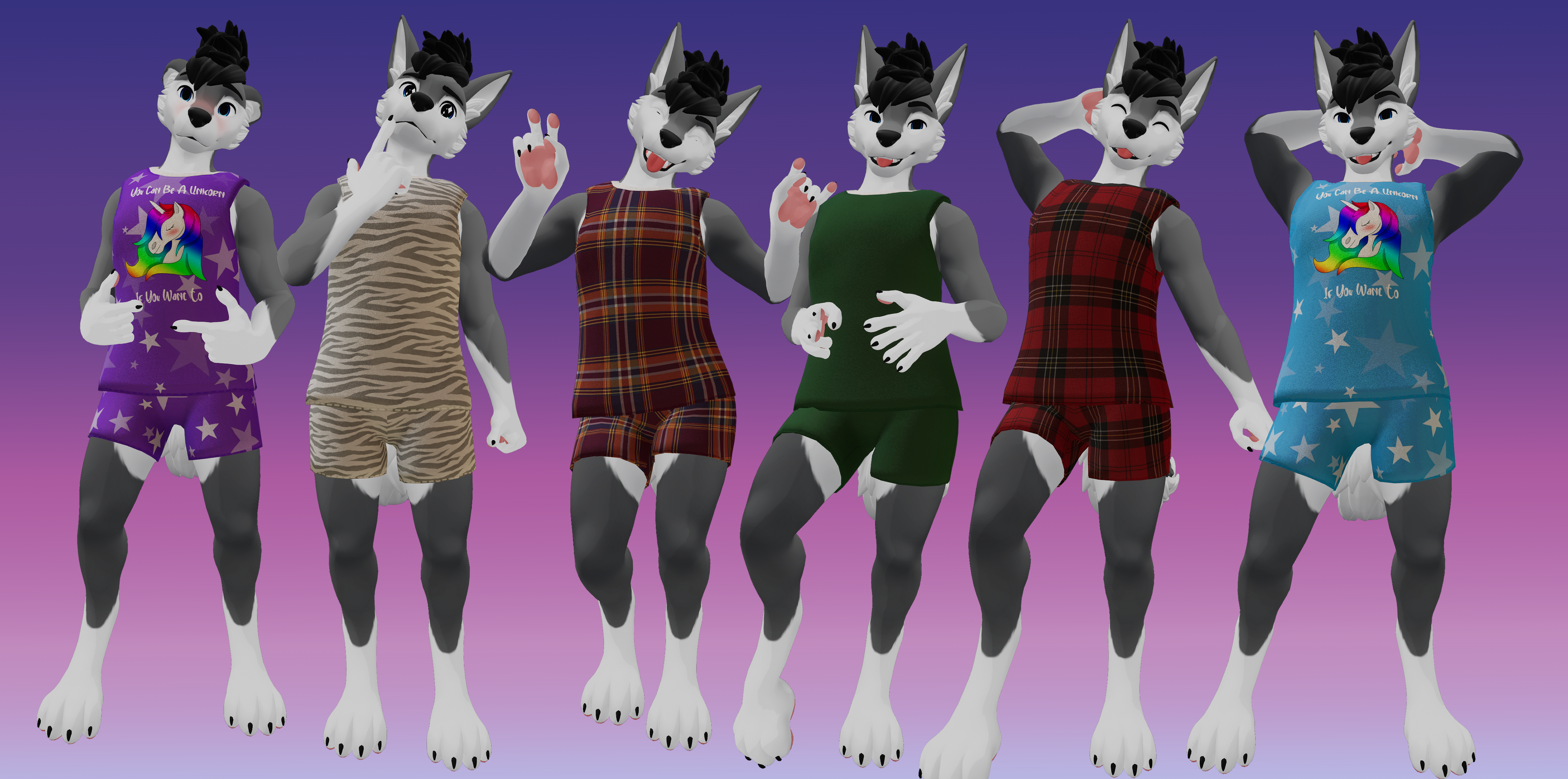 Cozy Pajamas - Winterpaw Masccanine