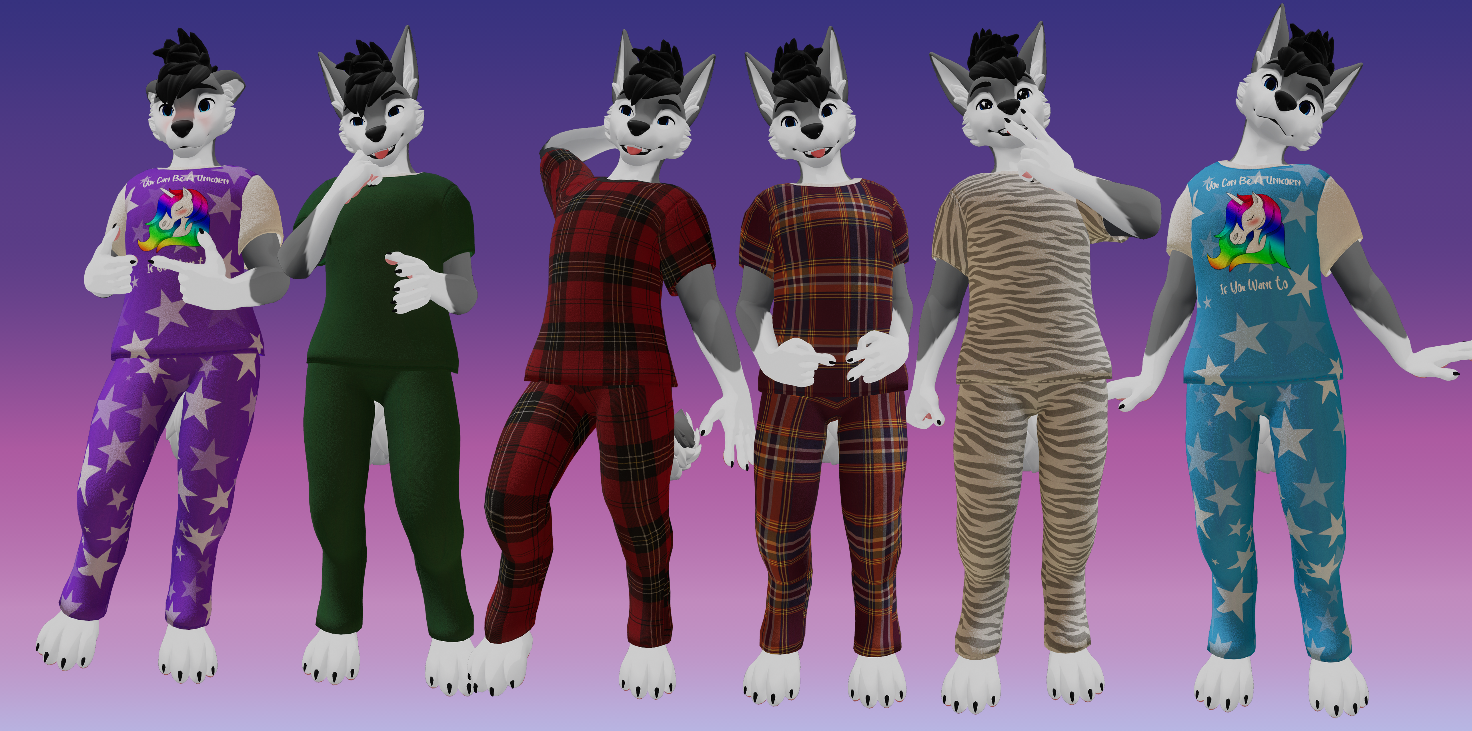 Cozy Pajamas - Winterpaw Masccanine