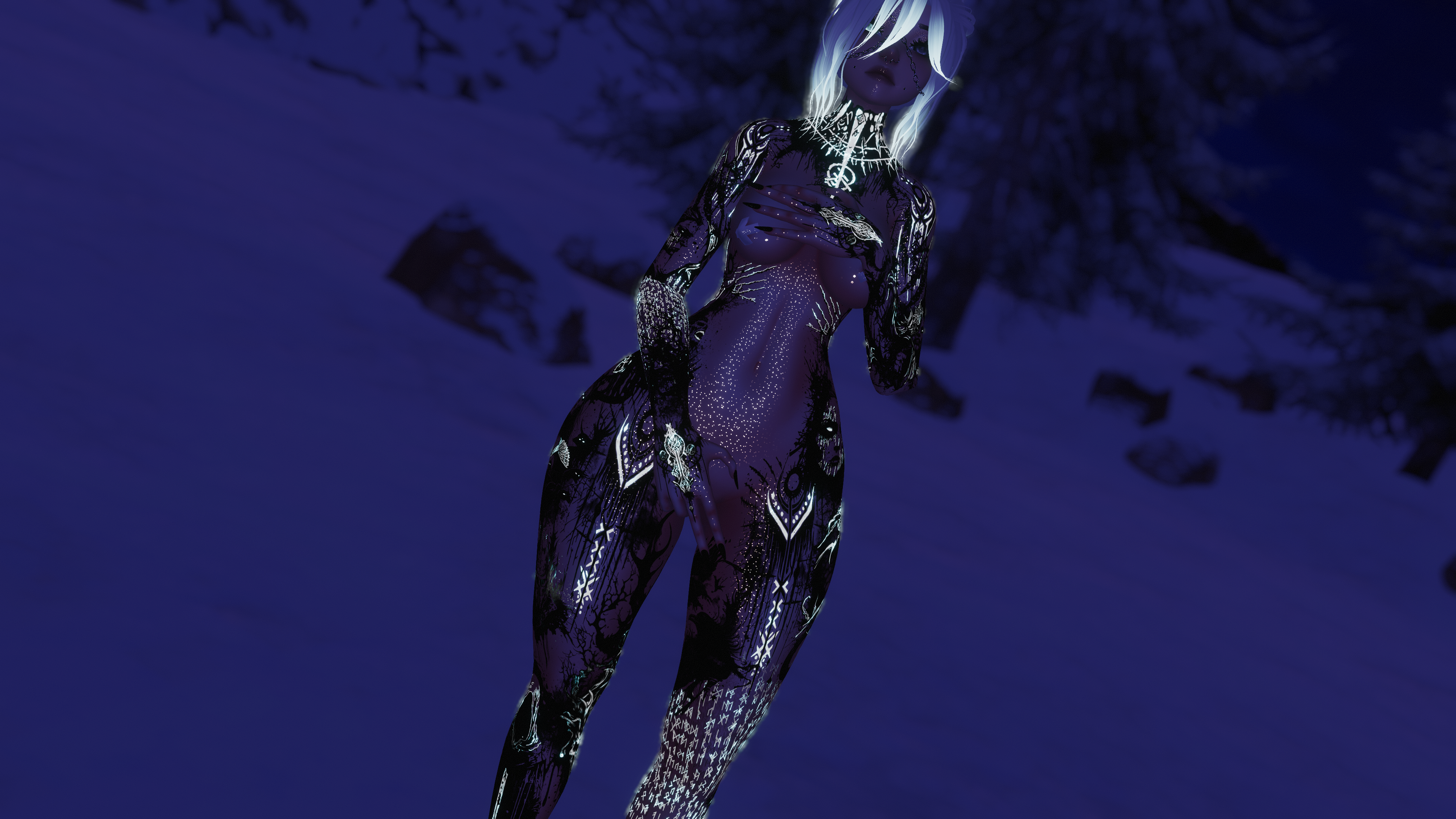 Hel's Mantle (Remastered) Tattoo Set