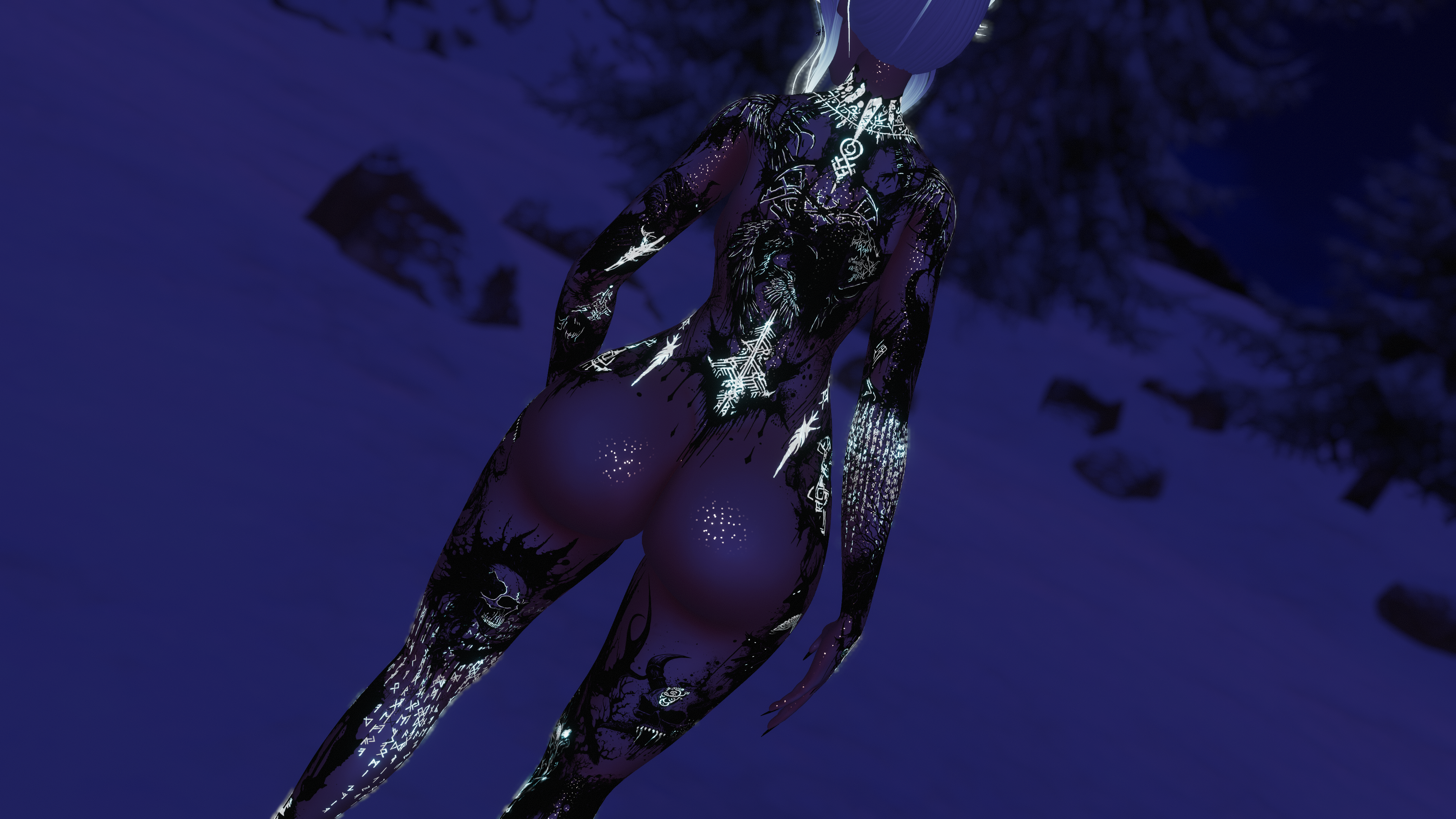 Hel's Mantle (Remastered) Tattoo Set