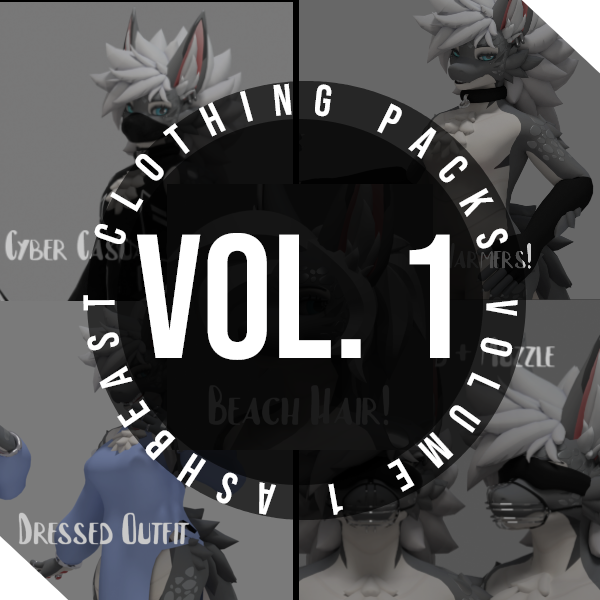 : ̗̀➛ [ Asset ] Lychee's Ashbeast Clothing [ VOL. 1 ]