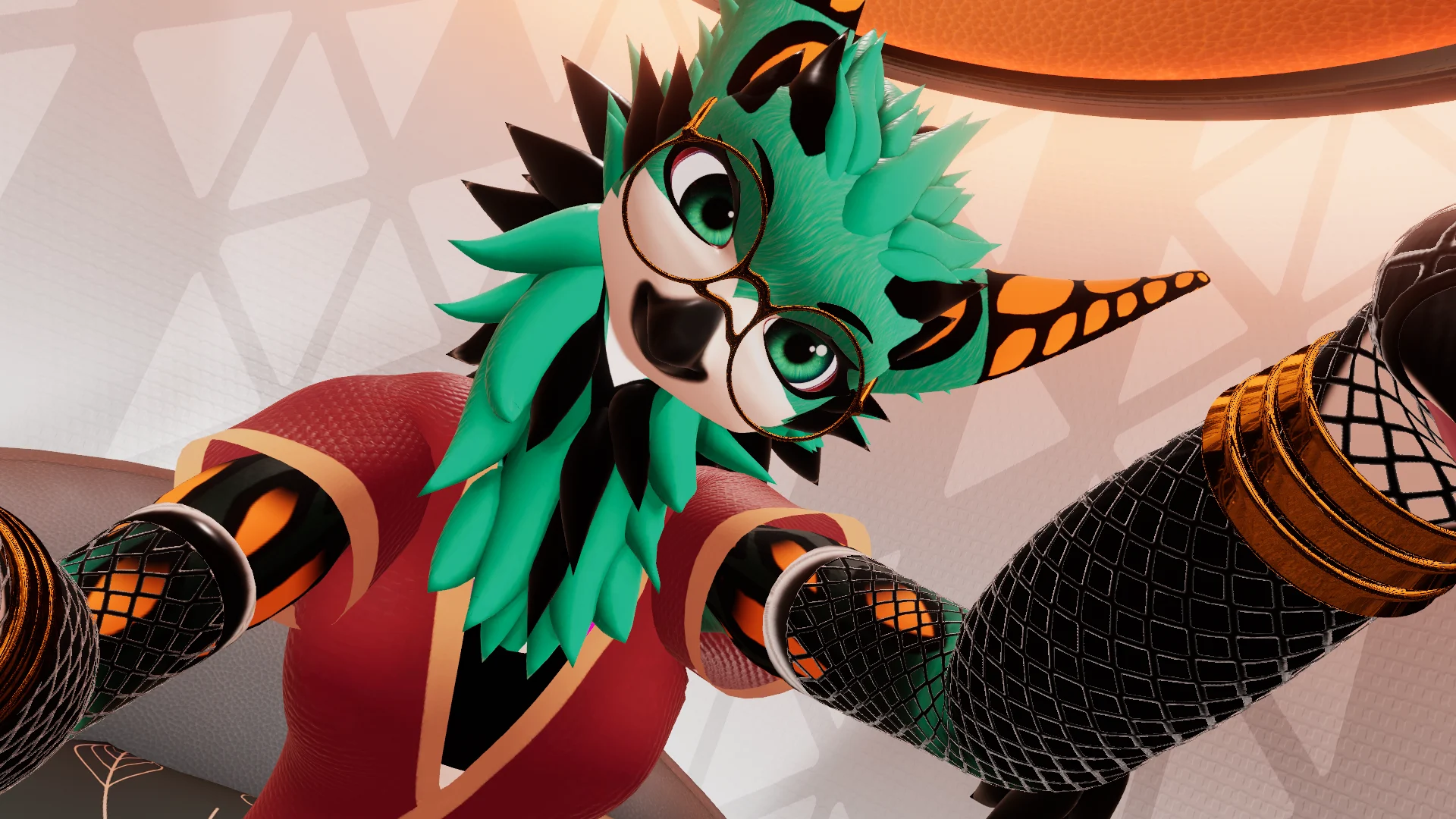 Stella (VRChat Hybrid Bird Avatar Base) PC/Quest