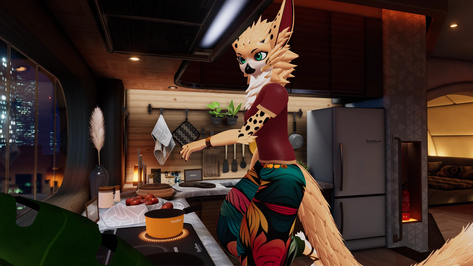 Stella (VRChat Hybrid Bird Avatar Base) PC/Quest