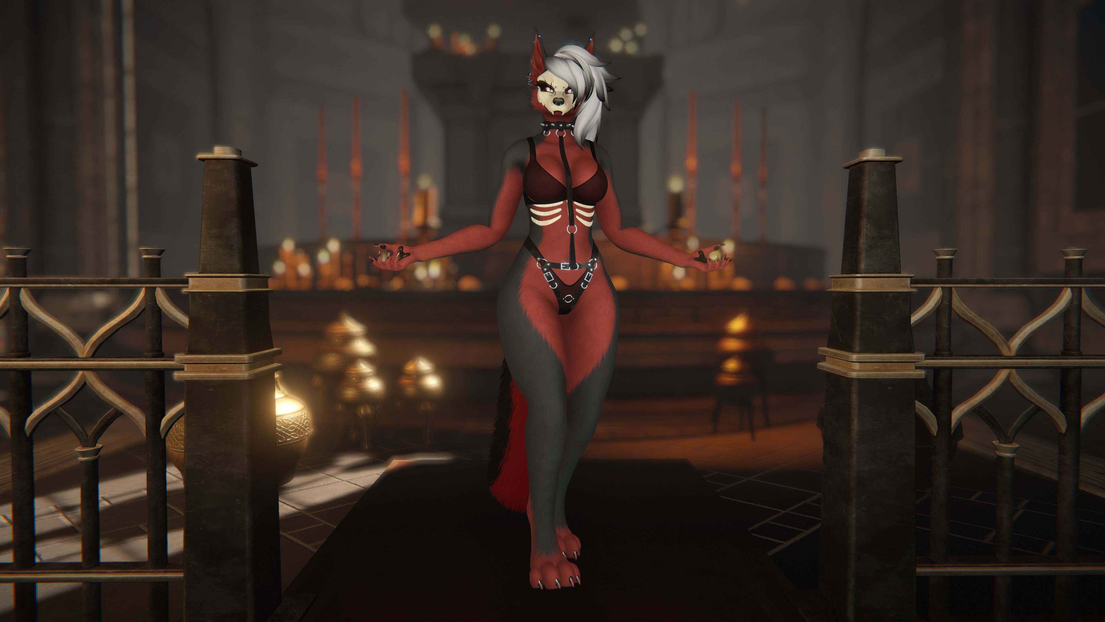 Skulldog Hellhound texture for Foxipaws' Aurora