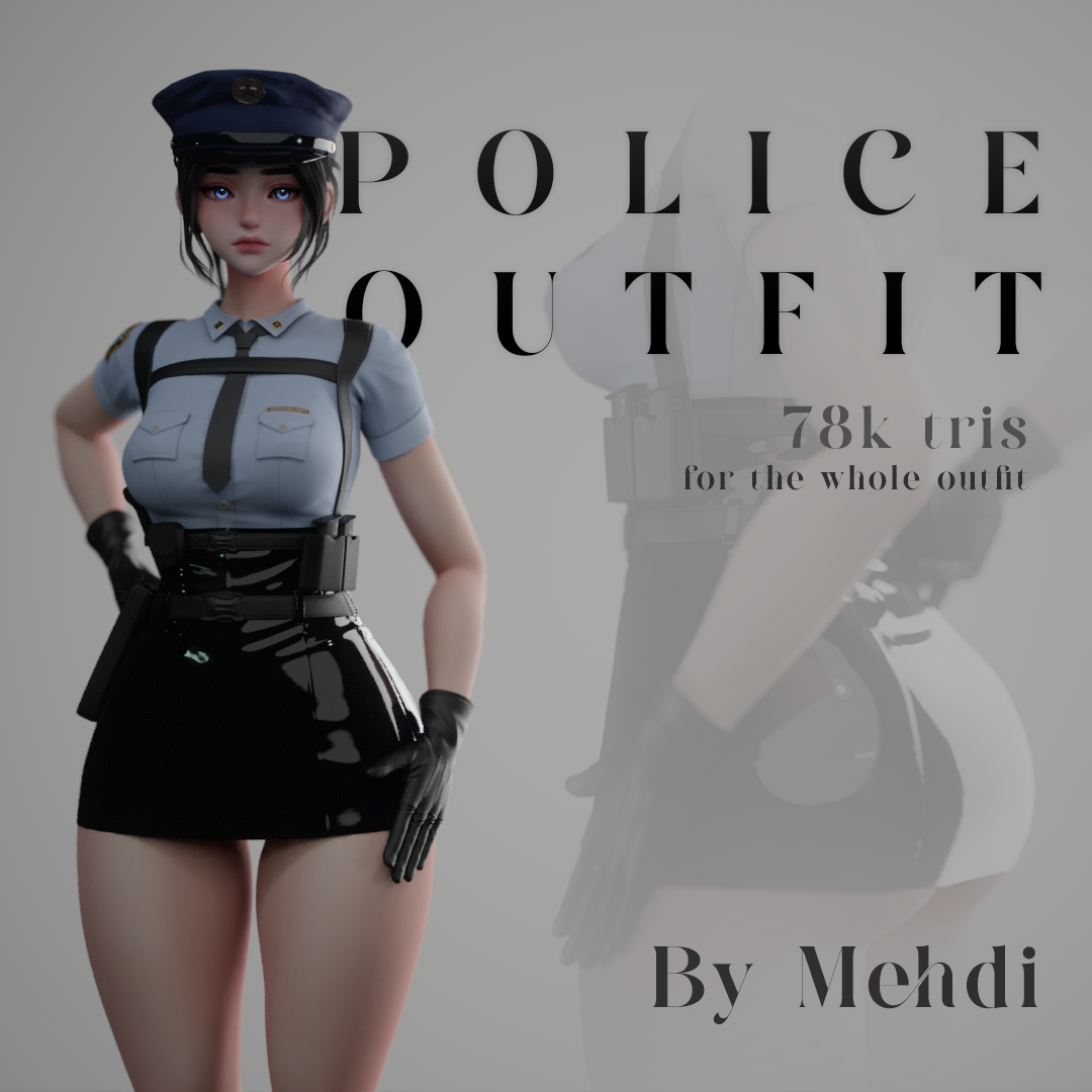 Police Outfit (VR-BASE EGIRL)