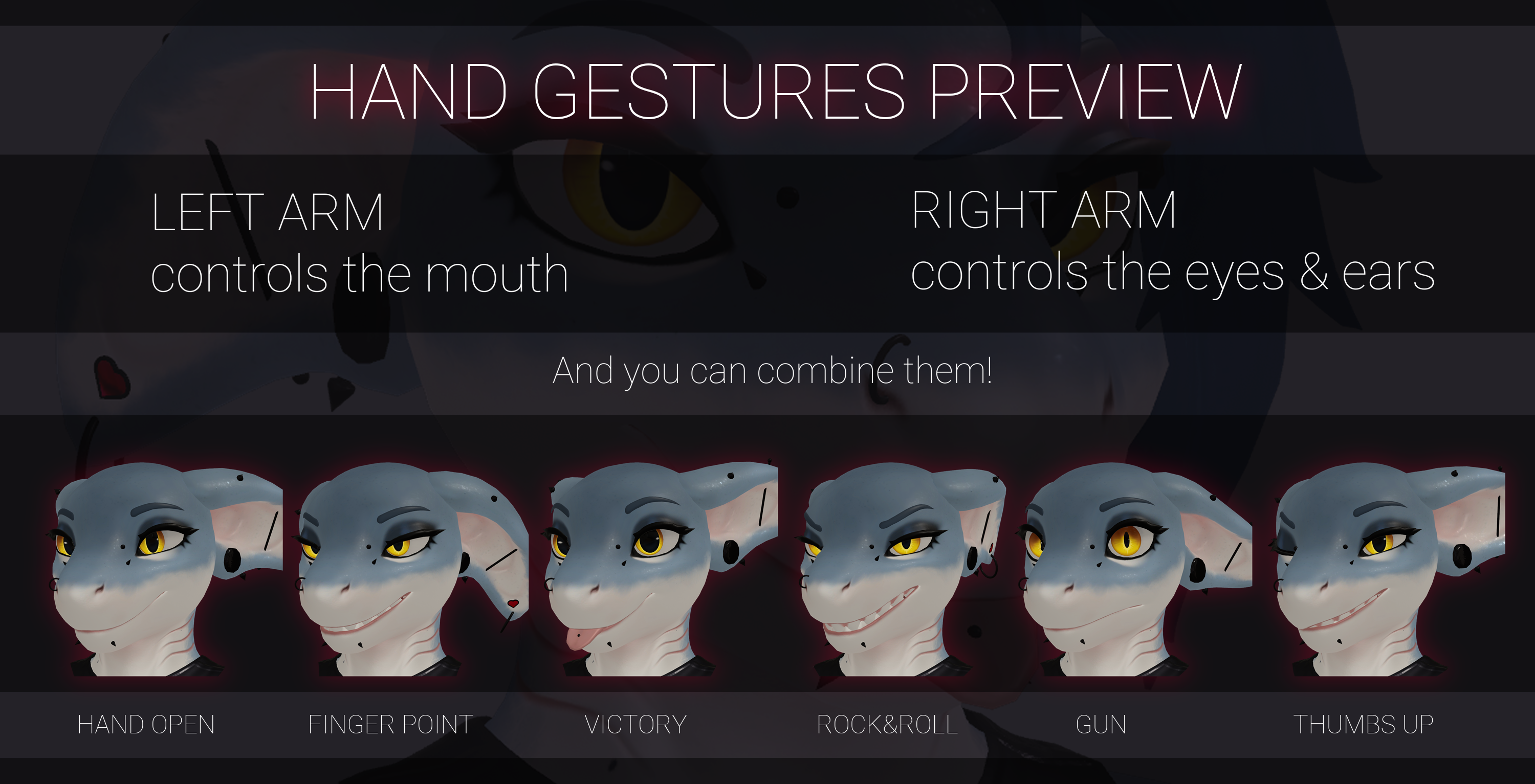 Akula the Shark / VRChat avatar base (PC/Quest + Facetracking)