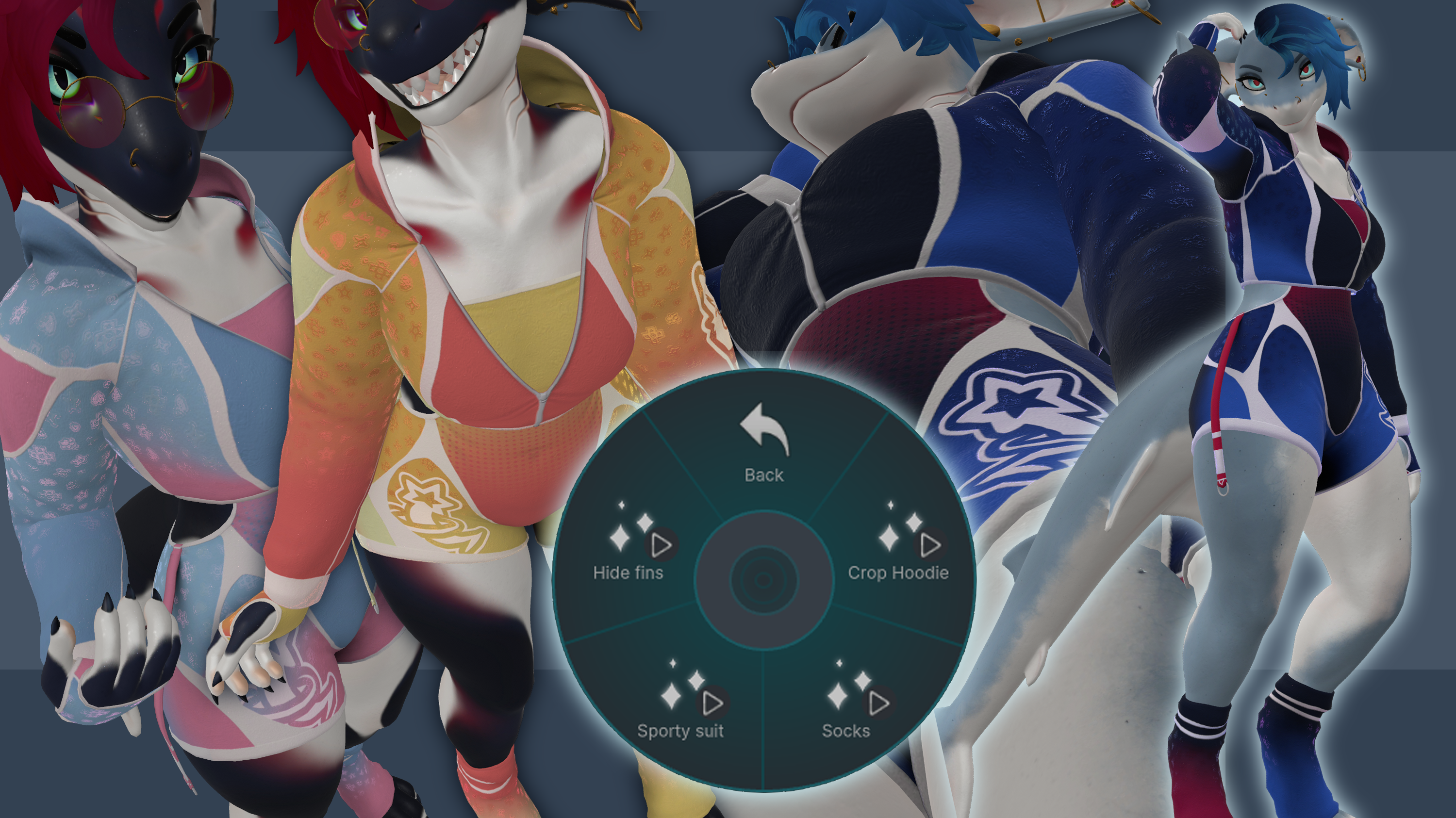 Akula the Shark / Furality Ultra outfit