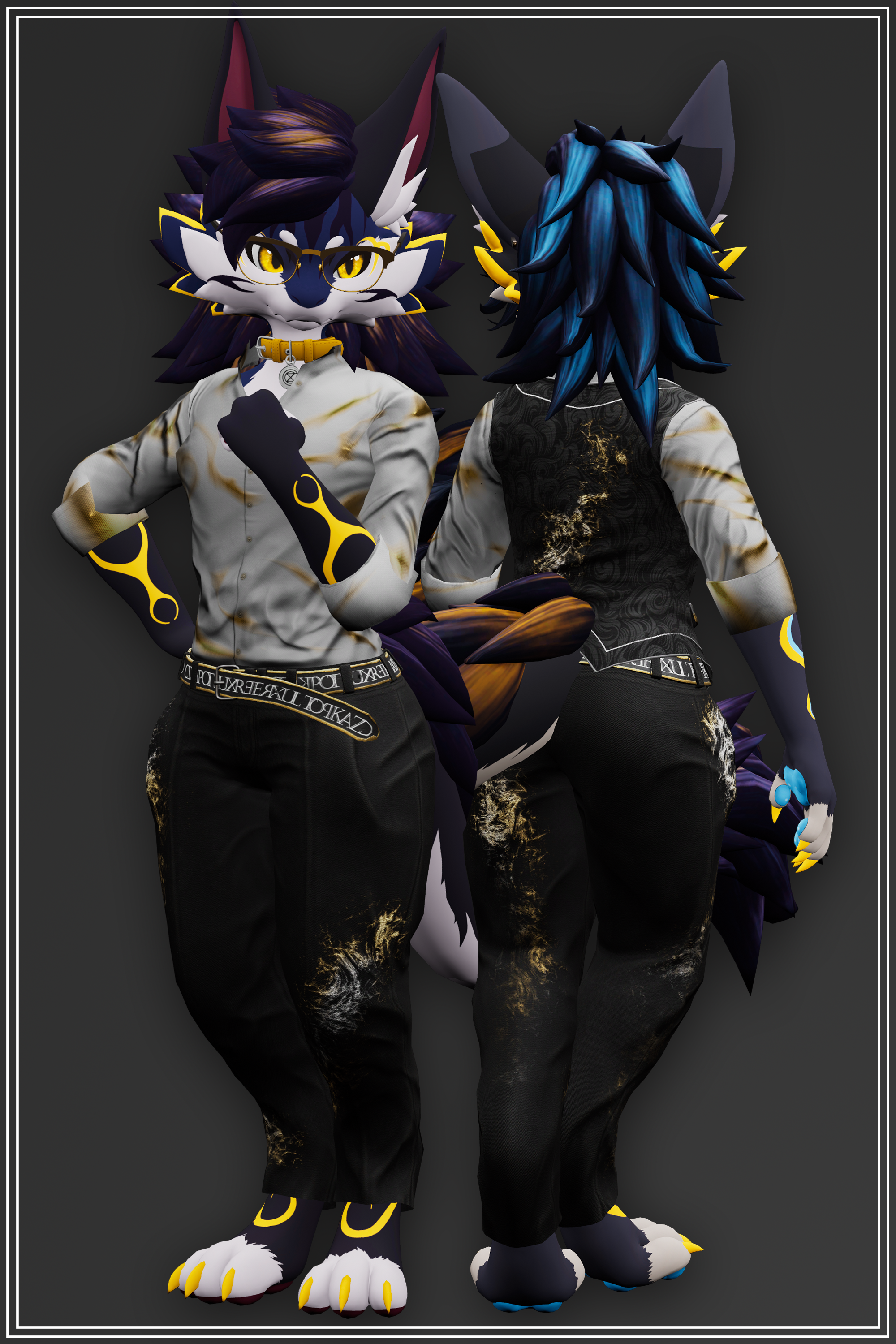 Novabeast | Naona - Suit - Jacket & Vest & Shirt & Pants