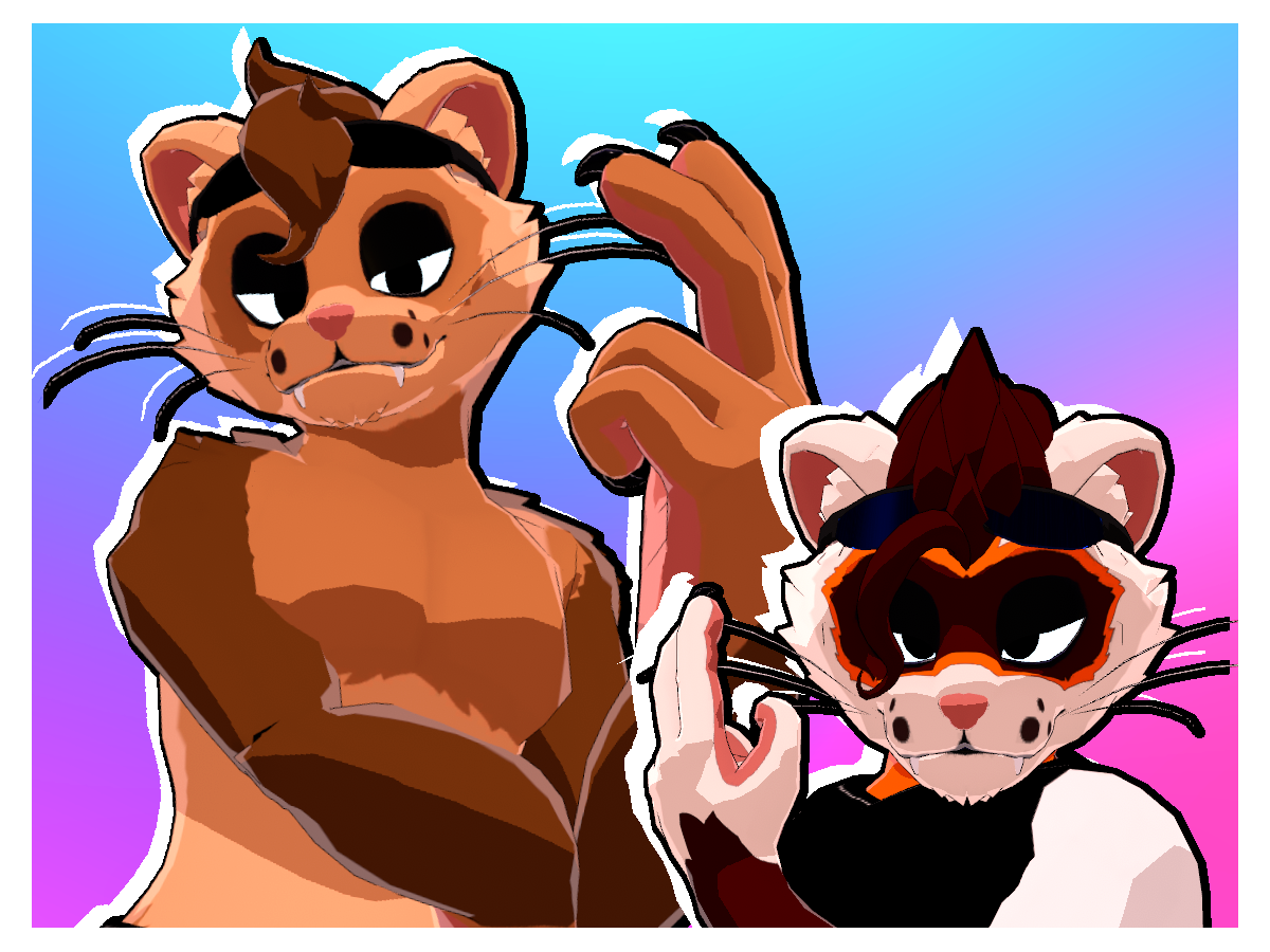 The Cherry Ferrets | VRChat Avatar