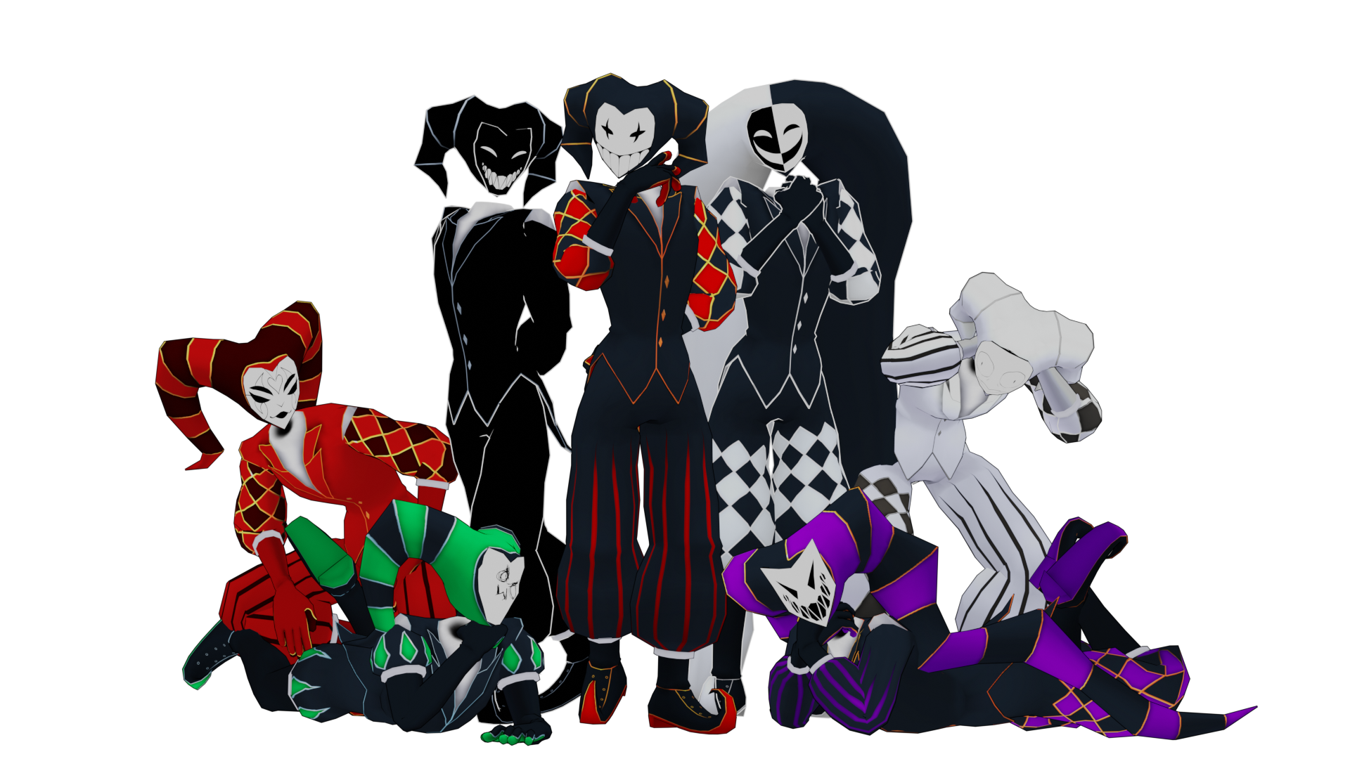 Customizable Jester | VRChat Avatar