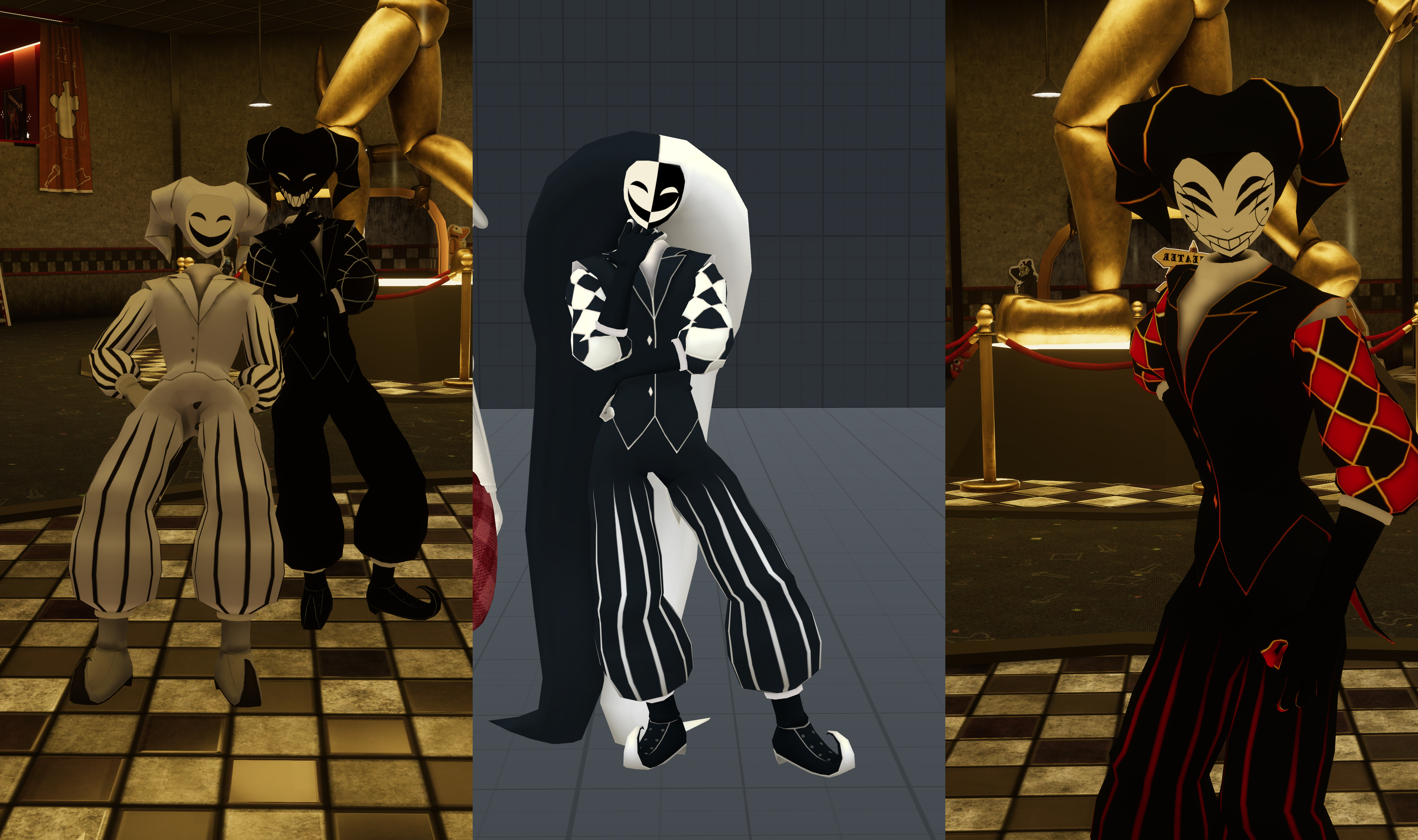 Customizable Jester | VRChat Avatar