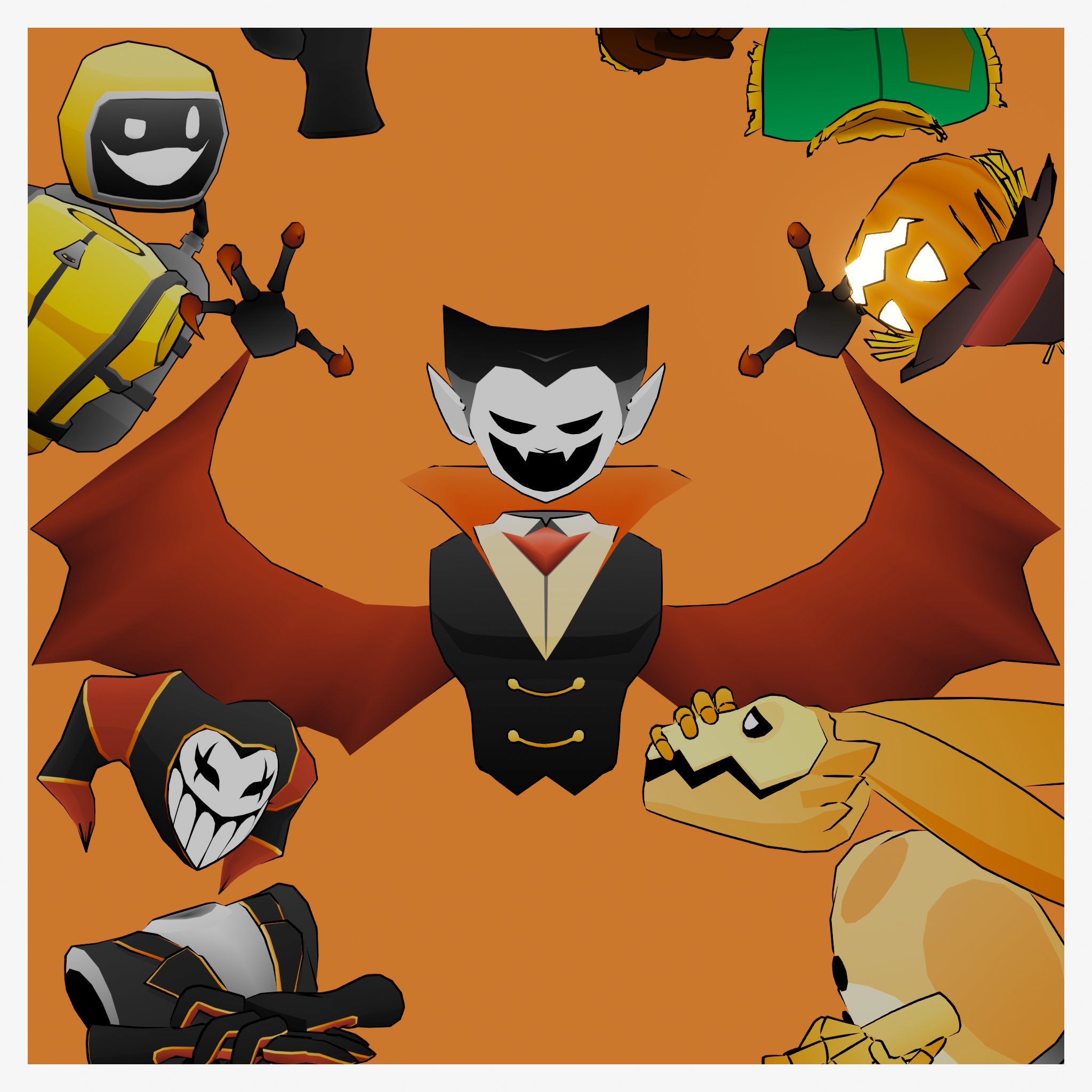 The Simple Sillies [Halloween '26 Pack] | VRChat Avatars